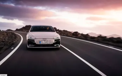 Audi dezvăluie prima imagine a noului A6 Sedan care debutează în aprilie