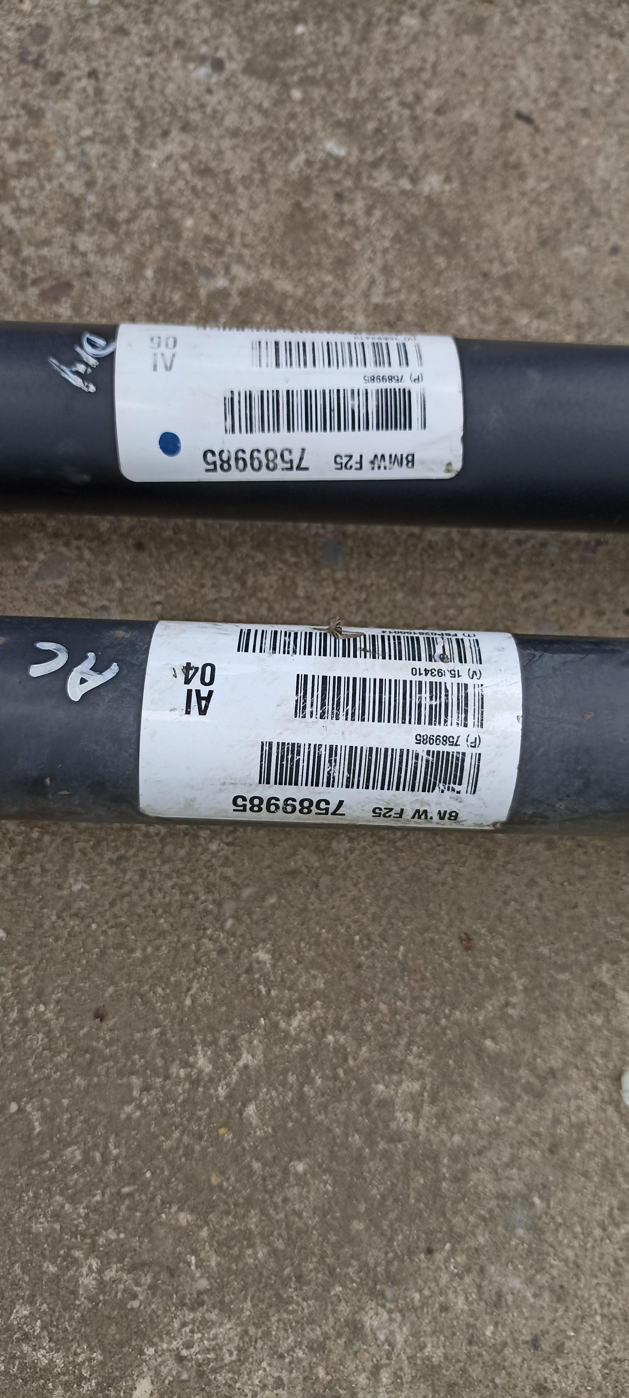 Cardan fata BMW X3 F25, cardan mic fata 7589985