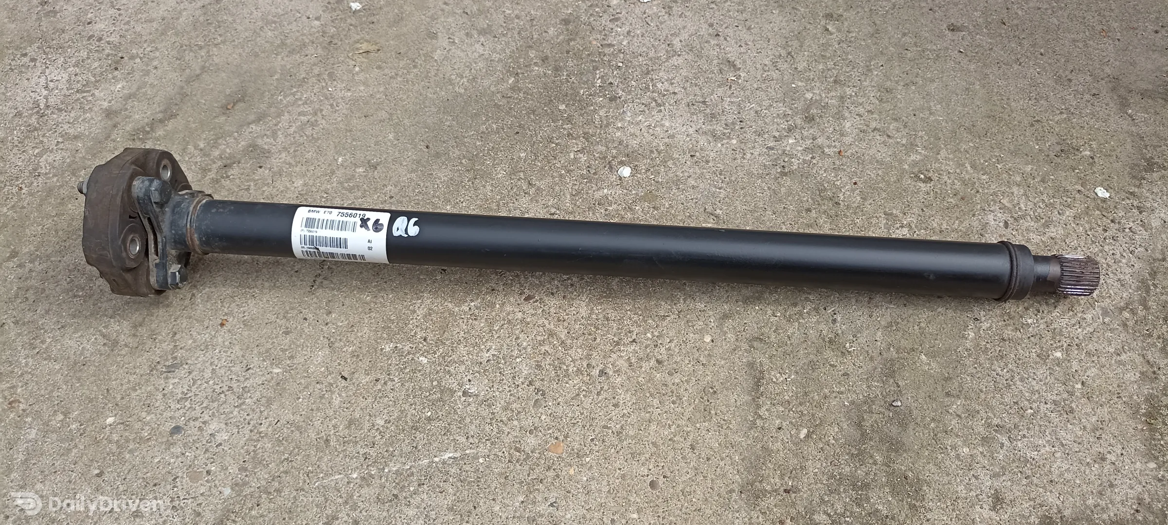 Cardan mic fata BMW X5, E70, 2006-2010, 7556019