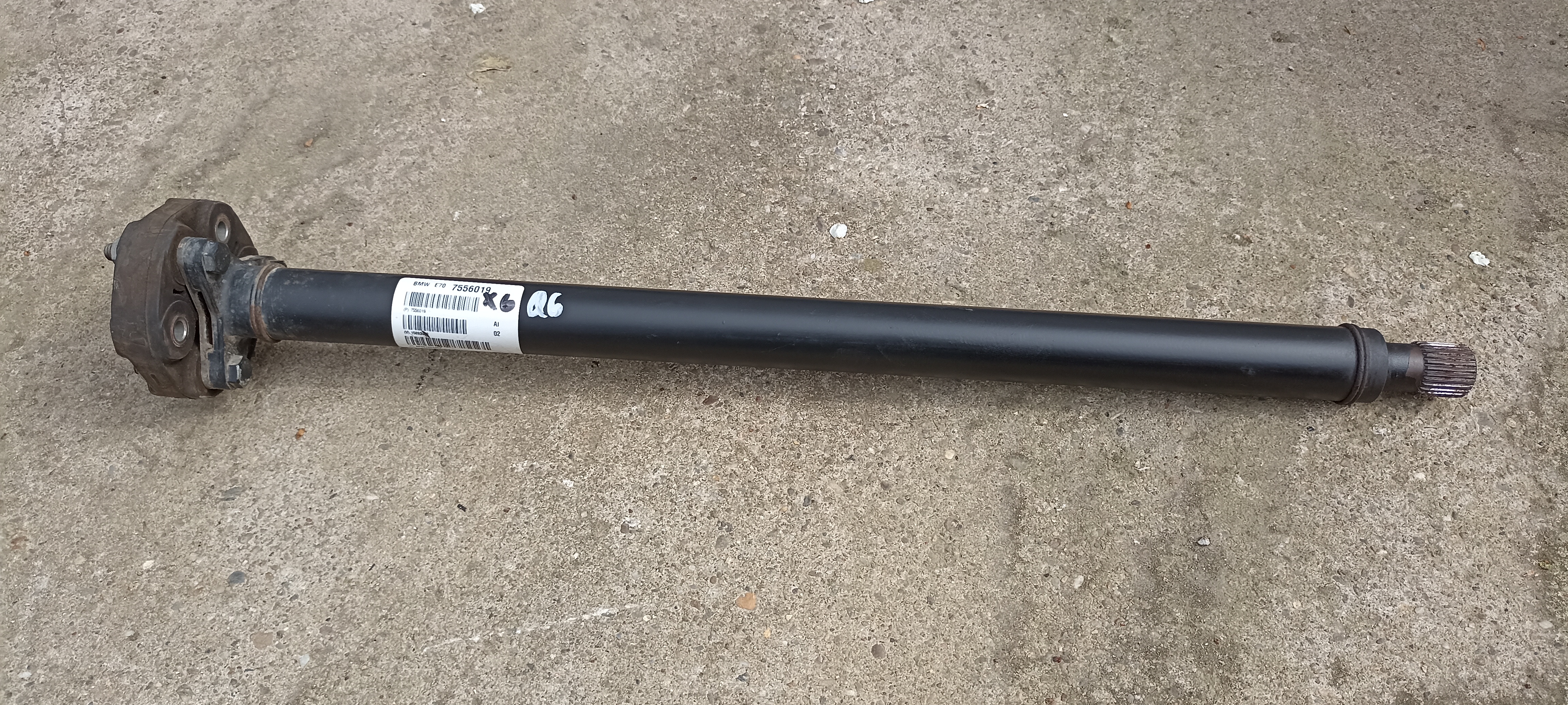 Cardan mic fata BMW X5, E70, 2006-2010, 7556019