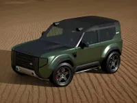 Primele imagini cu viitorul Land Rover Baby Defender electric