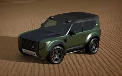 Primele imagini cu viitorul Land Rover Baby Defender electric