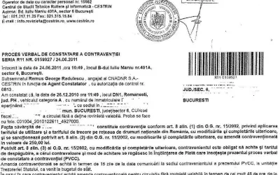 Amenda pentru lipsa rovinietei în 2025: cuantumul sancțiunilor și cum poți evita sau contesta amenda