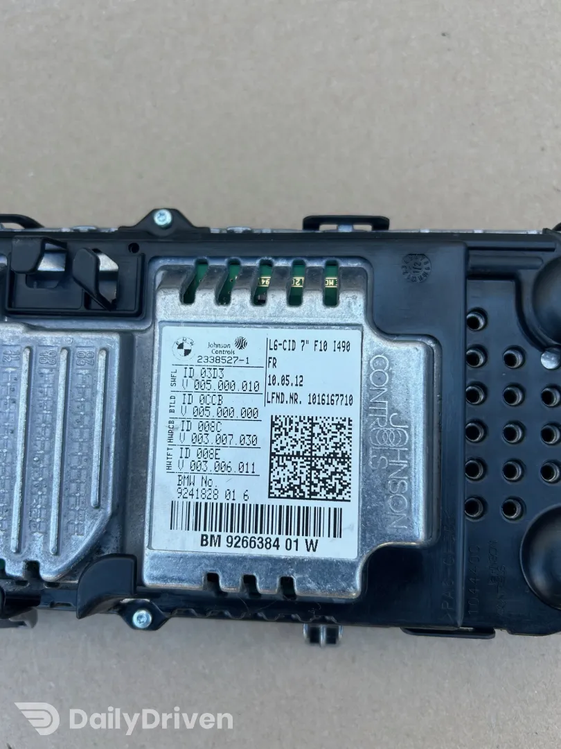 Display navigatie mica BMW Seria 5 F10 F11, 9266384