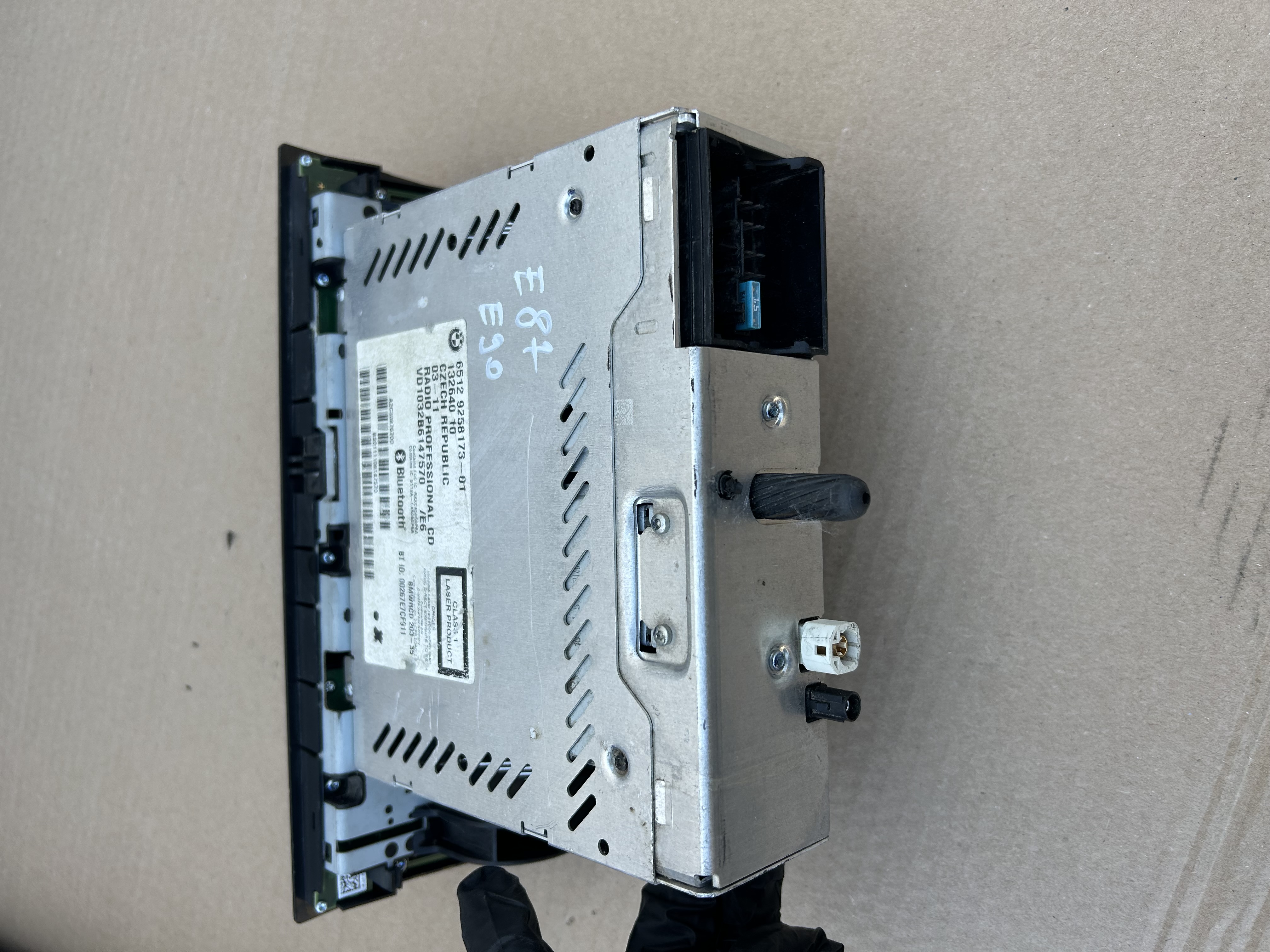 CD-player BMW Professional BMW Seria 1 E81 E82 E87 E88, 9258173