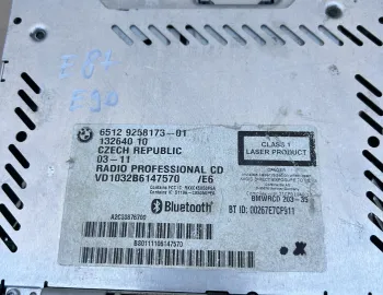 CD-player BMW Professional BMW Seria 3 E90 E91 E92 E93, 9258173