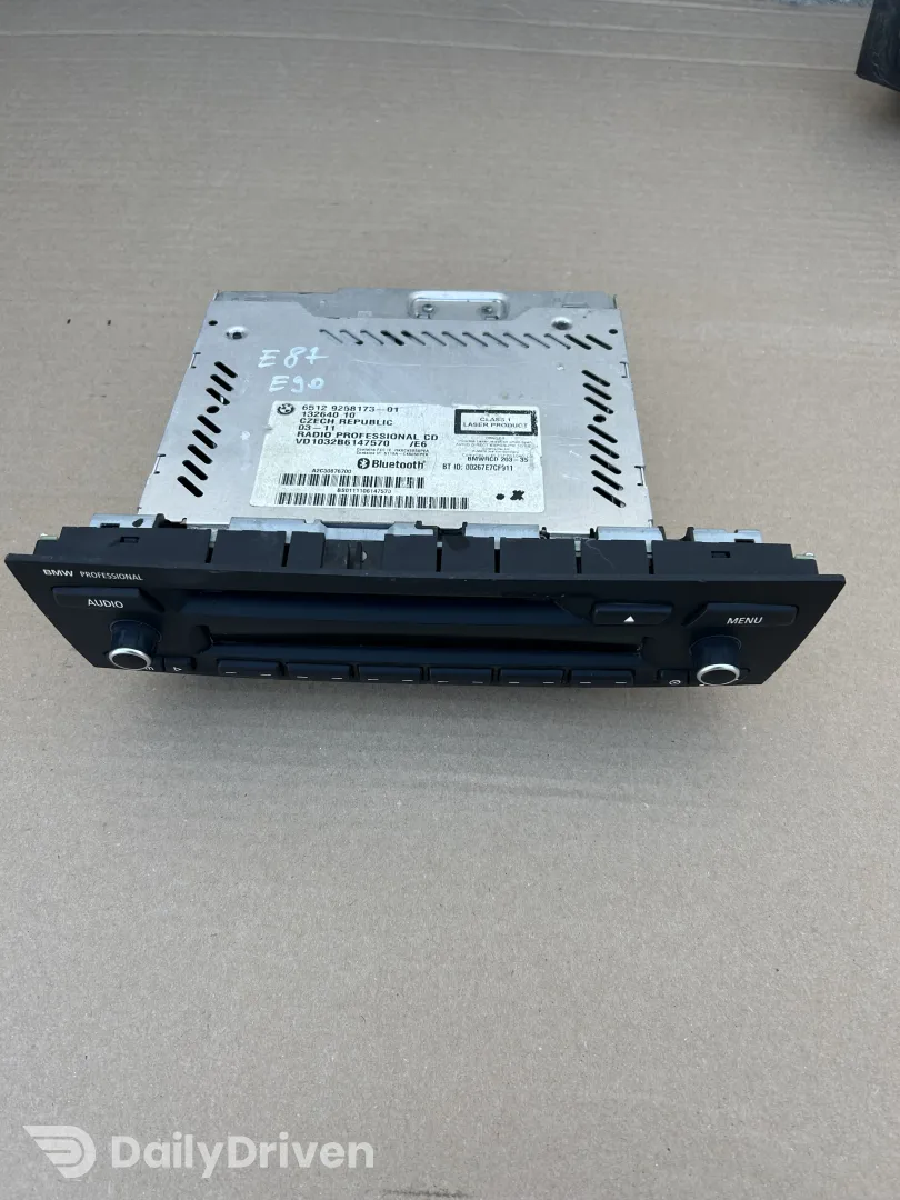 CD-player BMW Professional BMW X1 E84, 9258173