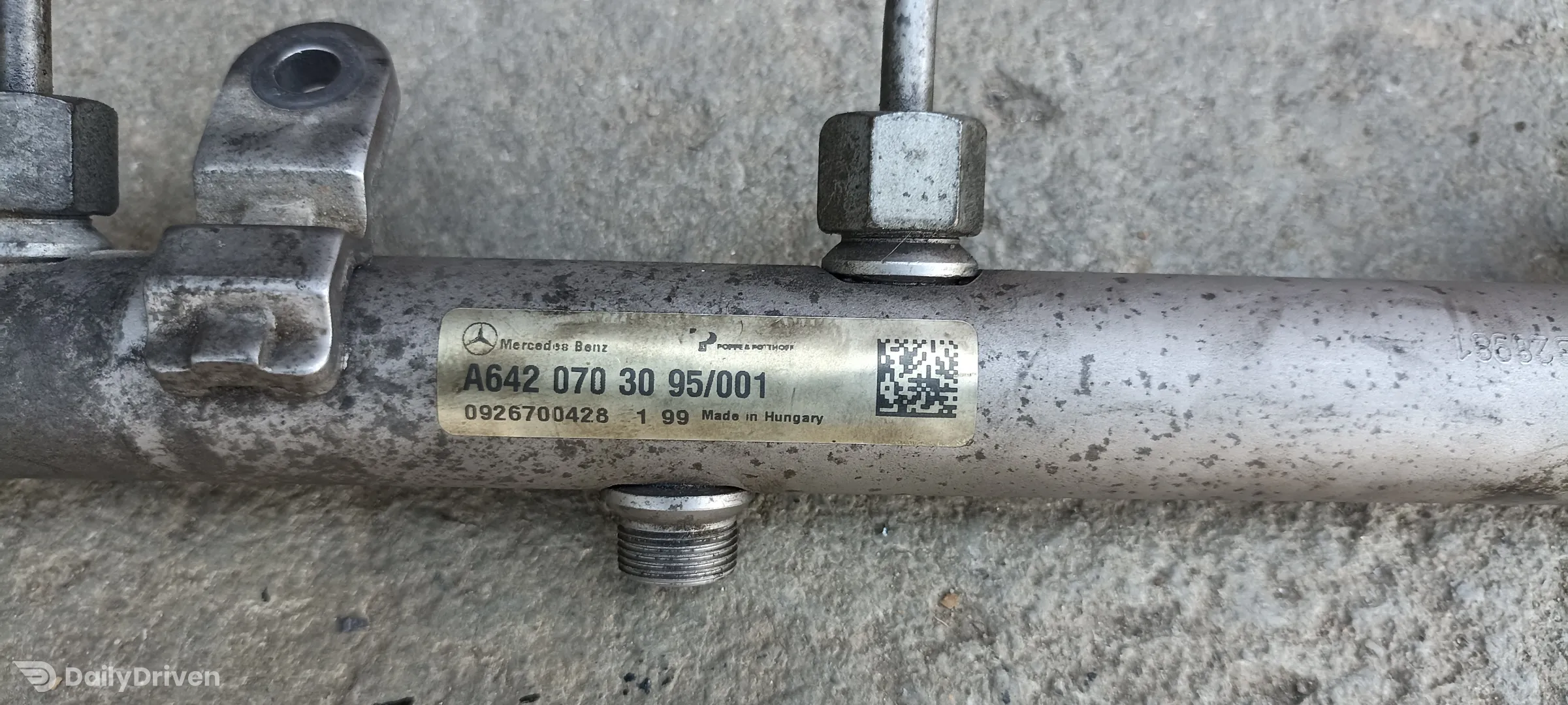 rampa injectoare dreapta Mercedes Sprinter, W906, 3.0cdi, V6, A6420703095