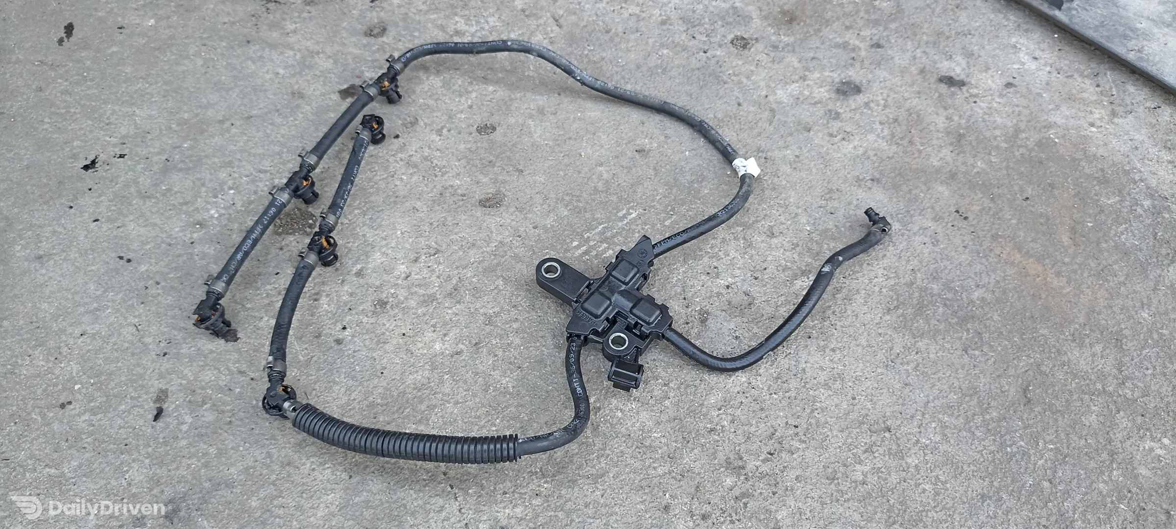 rampa retur injectoare Mercedes Sprinter, W906, 3.0cdi, V6, A6420780341