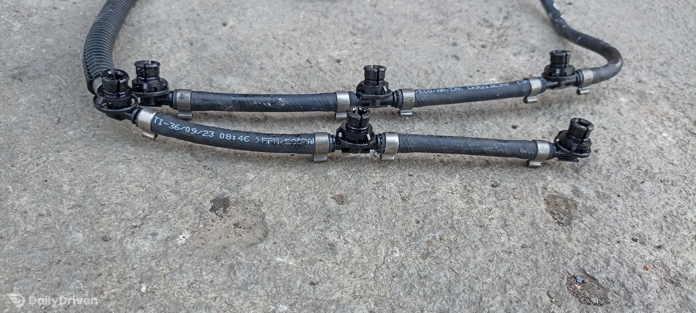 rampa retur injectoare Mercedes Viano, W639, 3.0cdi, V6, A6420780341