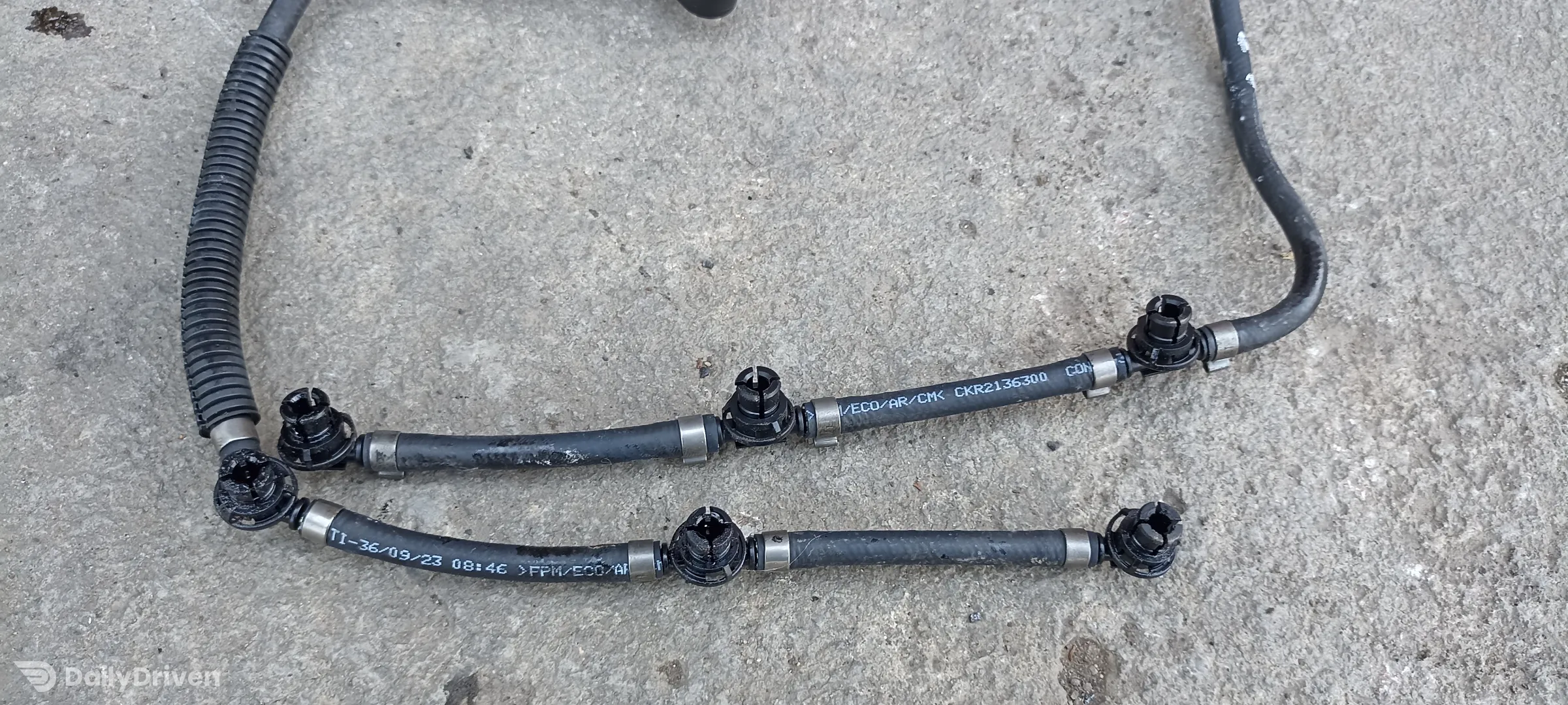 rampa retur injectoare Mercedes Viano, W639, 3.0cdi, V6, A6420780341