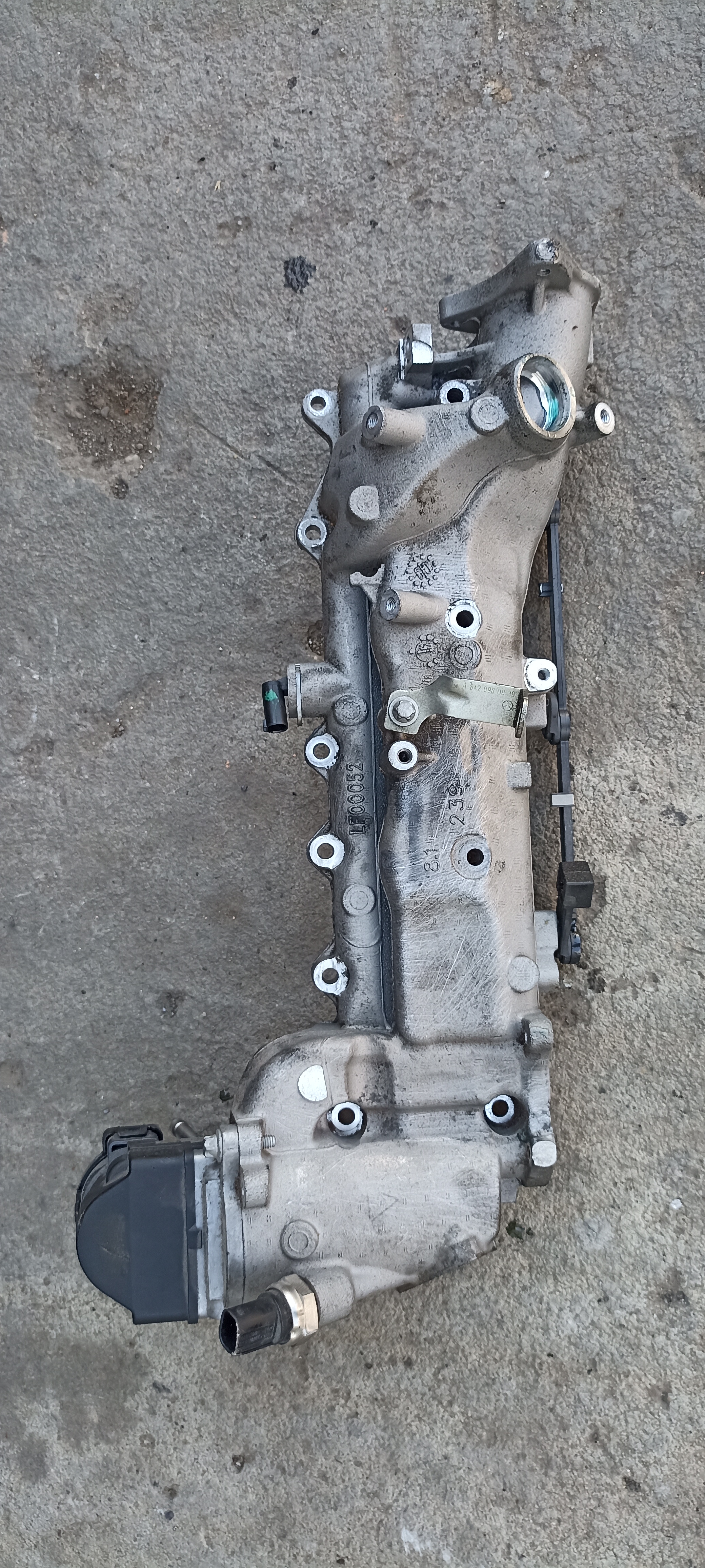 galerie admisie stanga Mercedes GL Class, X164, X166, 3.0cdi, V6, A6420907037