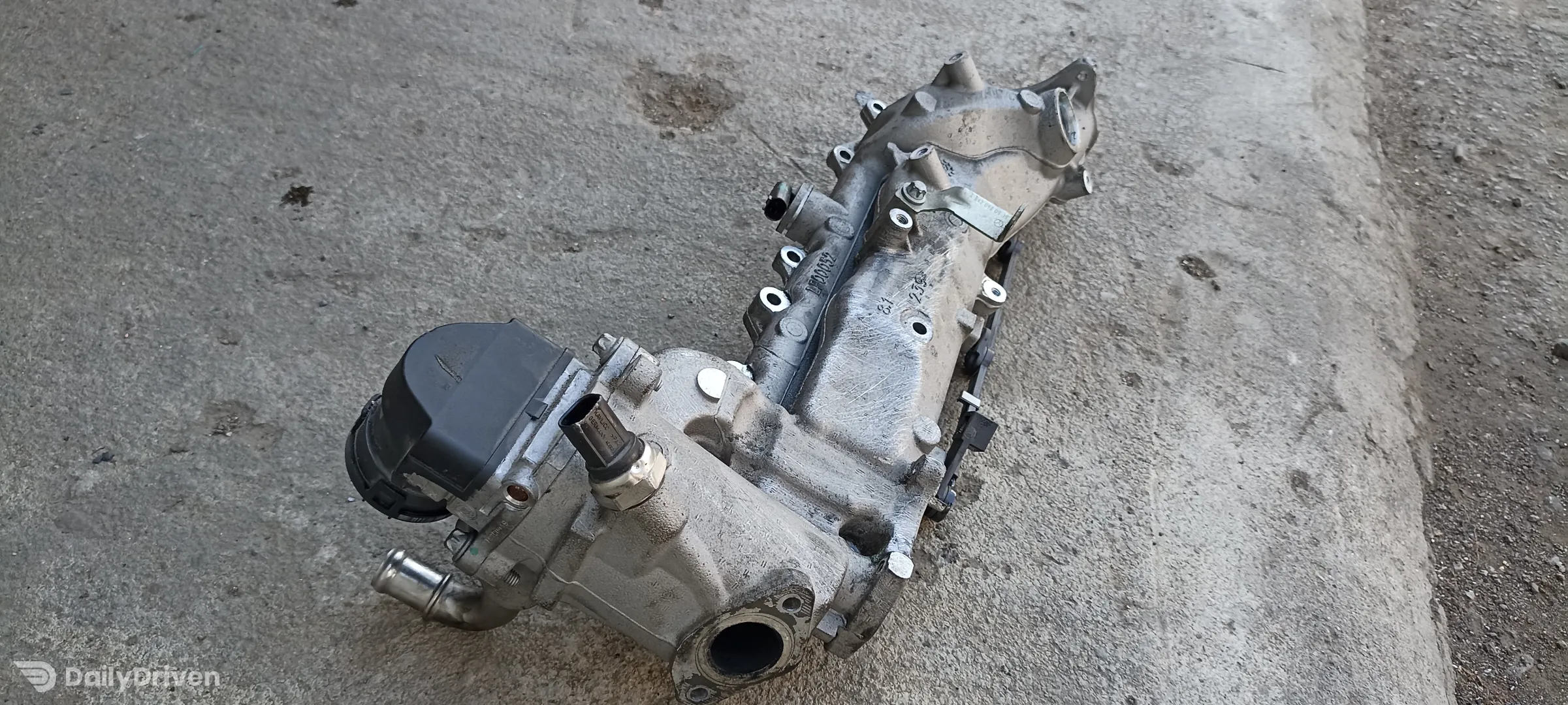 galerie admisie stanga Mercedes ML Class, W164, W166, 3.0cdi, V6, A6420907037