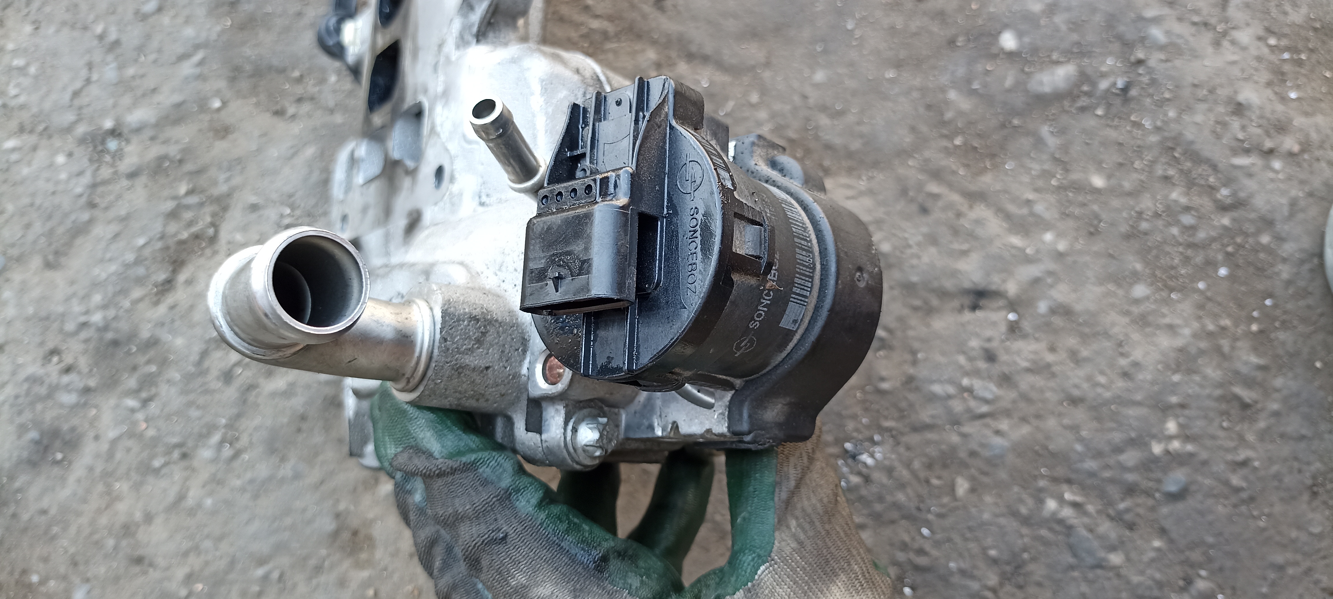 supapa EGR Mercedes S Class, W221, 3.0CDI, V6, A6421401060