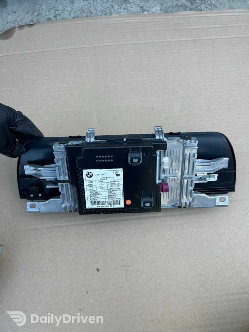 Display navigatie mica CIC BMW Seria 5 F10 F11, 9243896