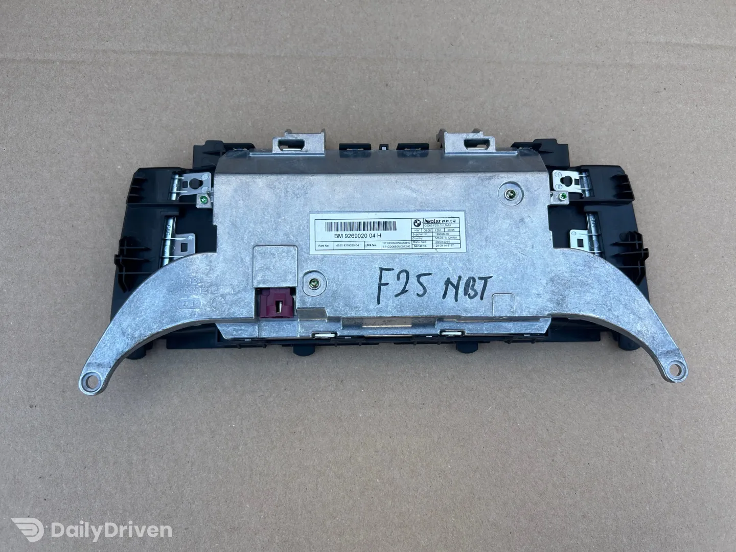 Display navigatie mica BMW X3 F25, 9269020
