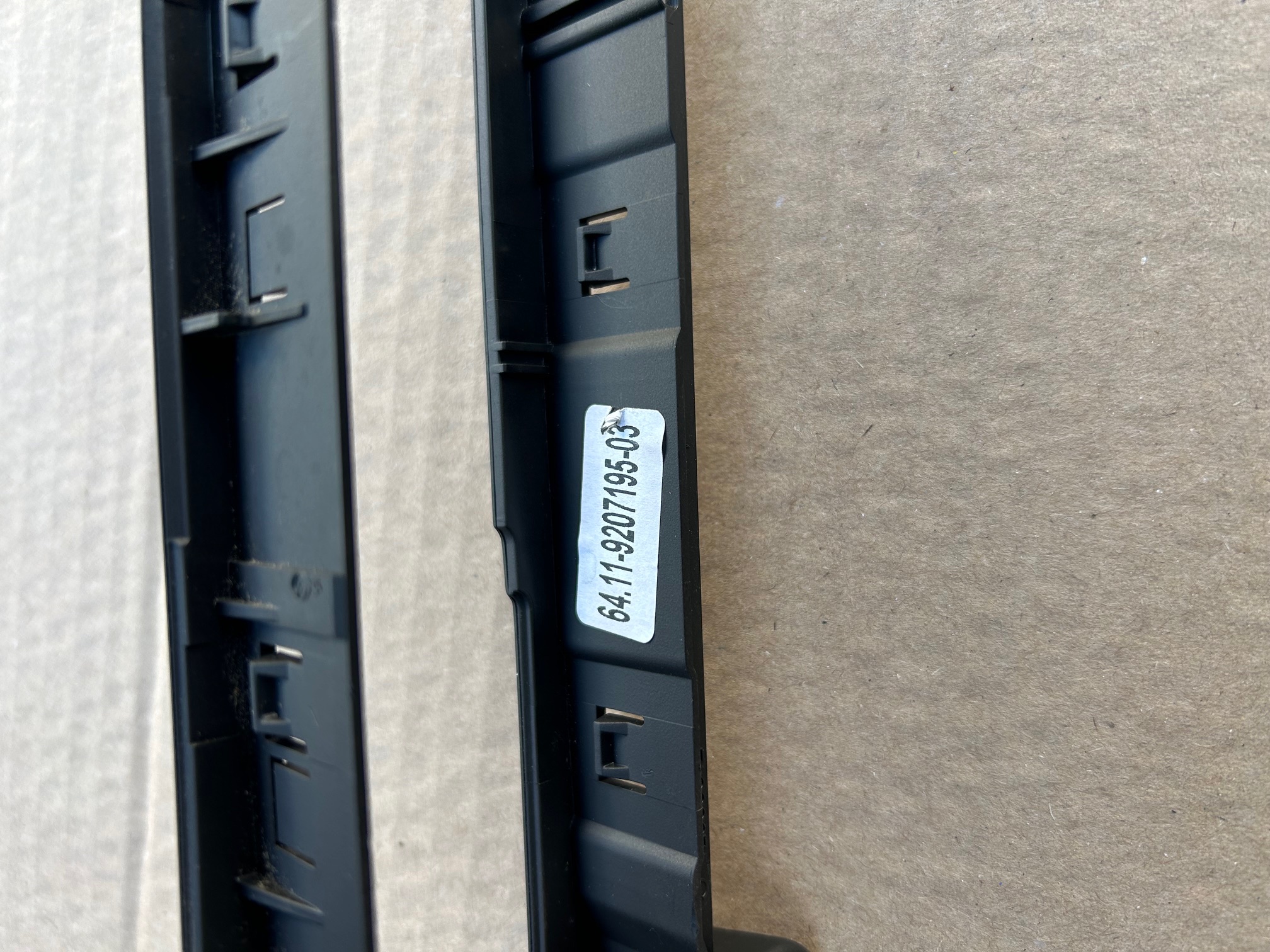 Rama trim cd-player BMW Seria 3 F30, F31, F34, trim panou clima 9207195