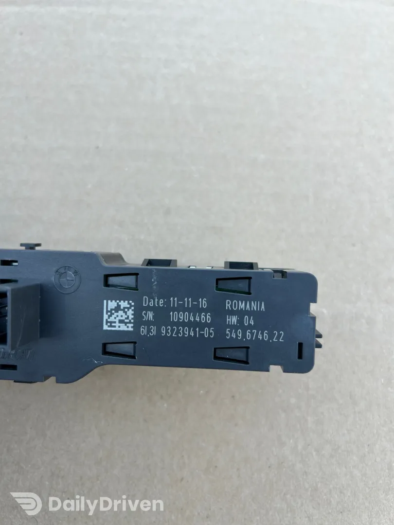 Consola centrala butoane mod condus BMW Seria 2 F45 F46, 9323941, 9263564