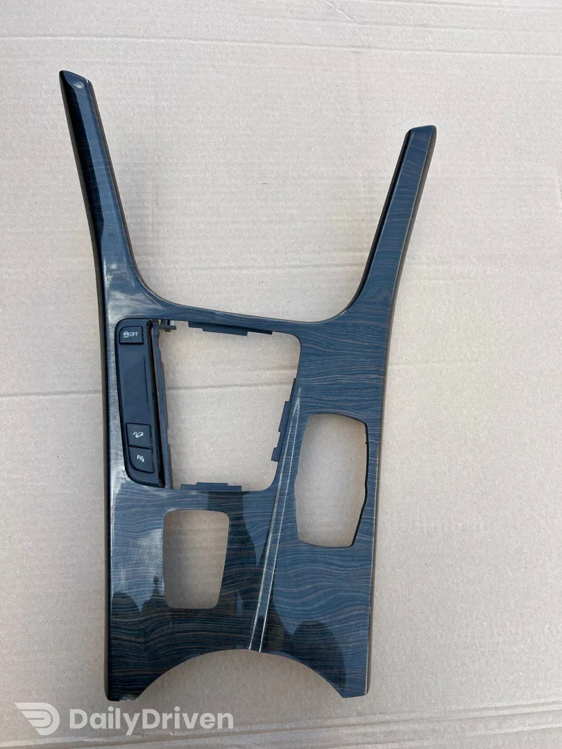 Trim consola centrala schimbator viteze manual BMW X3 F25, 9200954 LHD