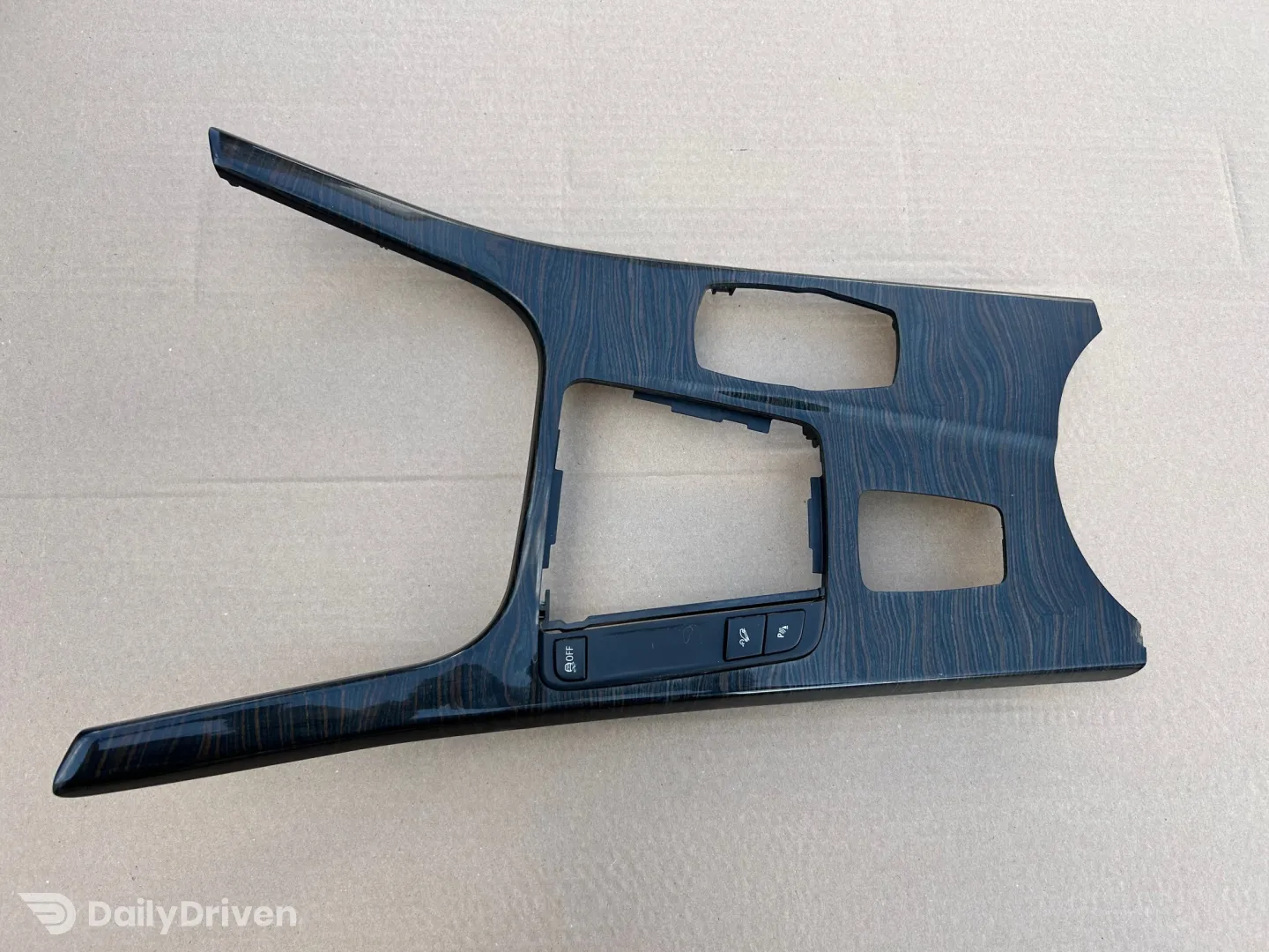Trim consola centrala schimbator viteze manual BMW X3 F25, 9200954 LHD