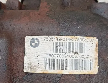 Diferential grup spate BMW X3 E83, 2.0 d, M47, 7535119, 7535120, 7542223