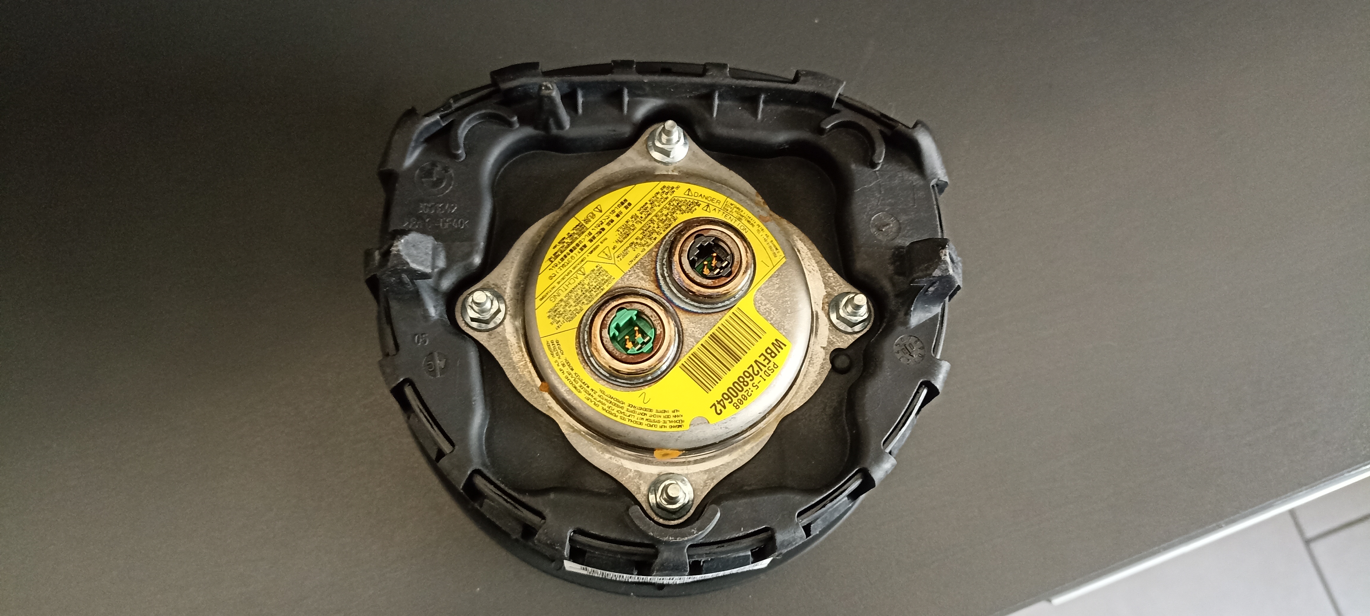 Airbag volan sport BMW Seria 1 E81 E82 E87 E88, 33677051504, 305166199001