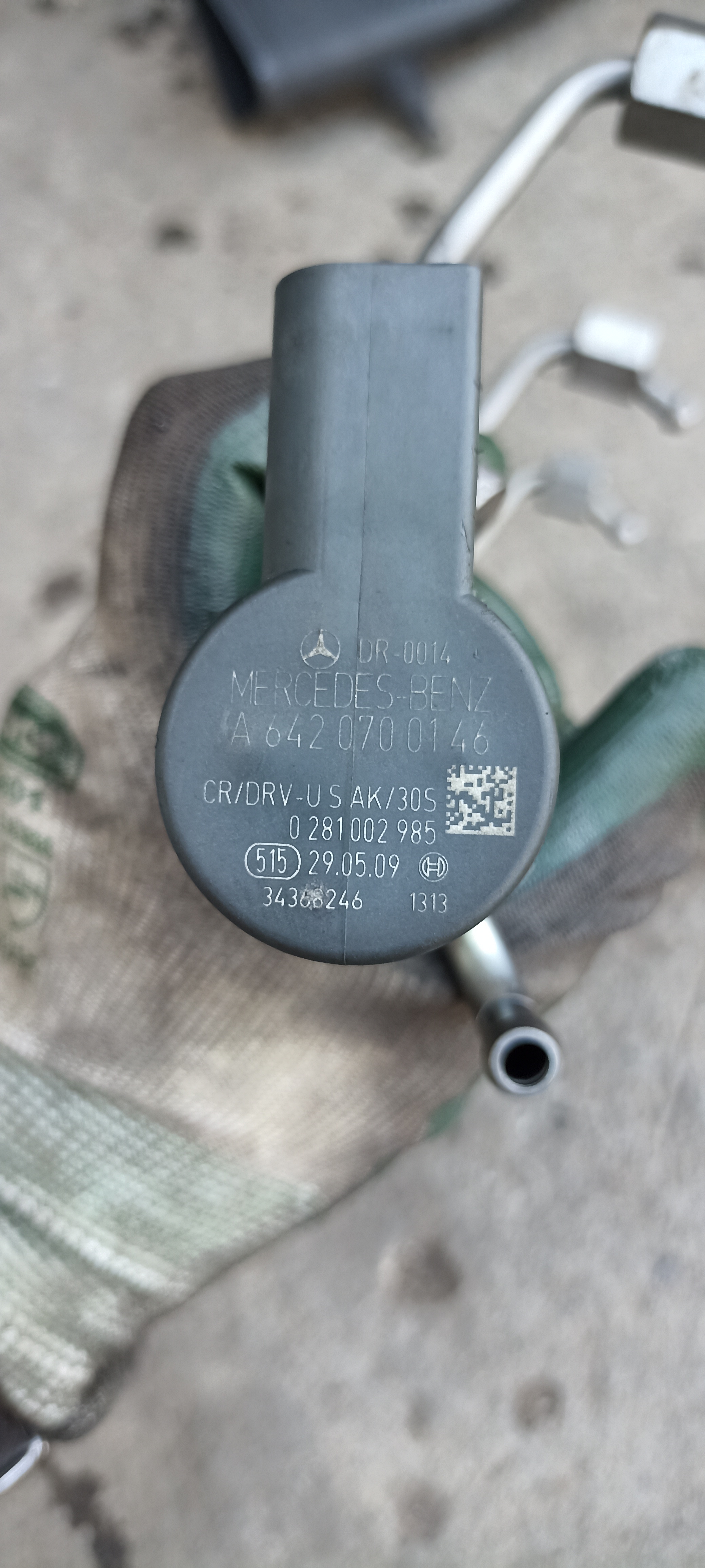 Rampa injectoare Mercedes CLK C209, 3.0cdi V6, A6420702995