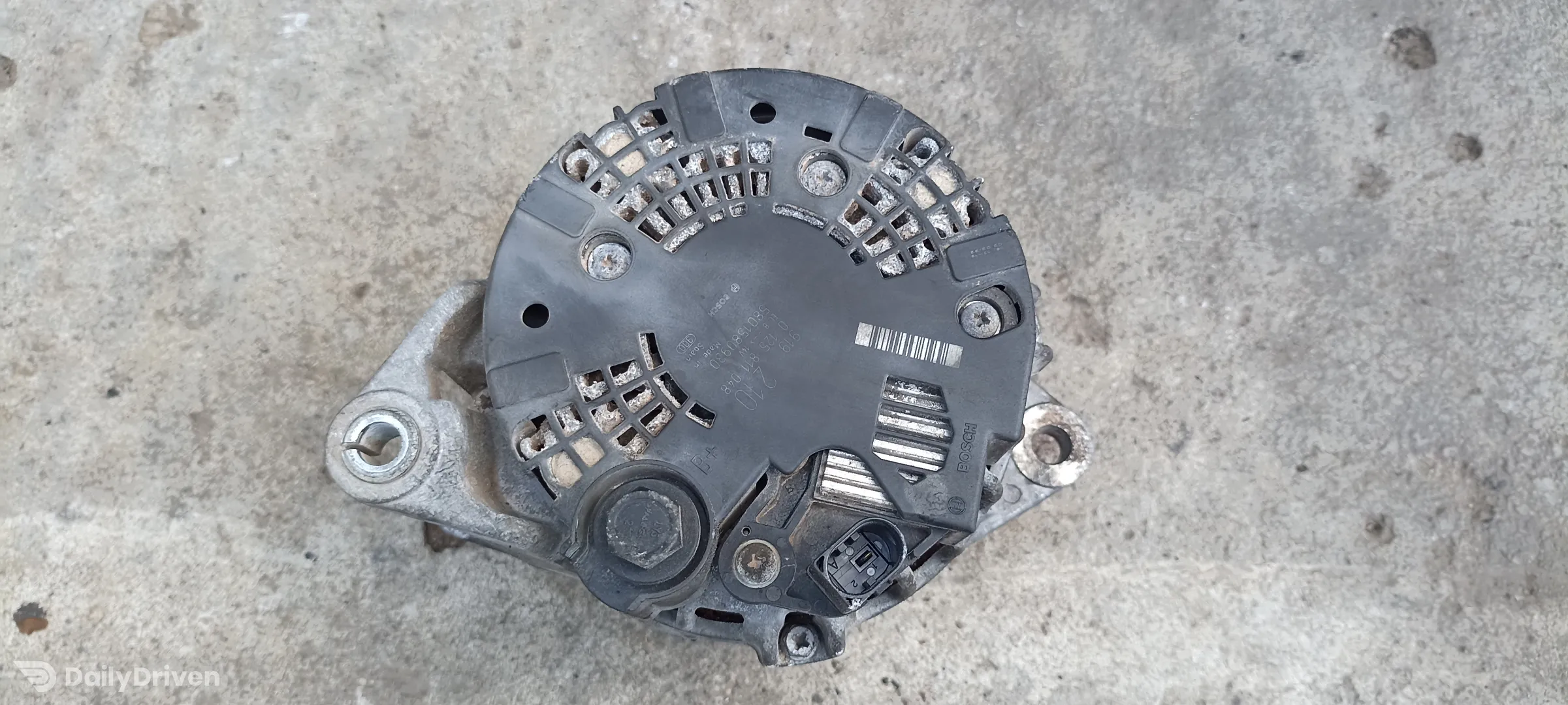 alternator Iveco Daily, 2.3HPI, 2014-2021, 5801580930