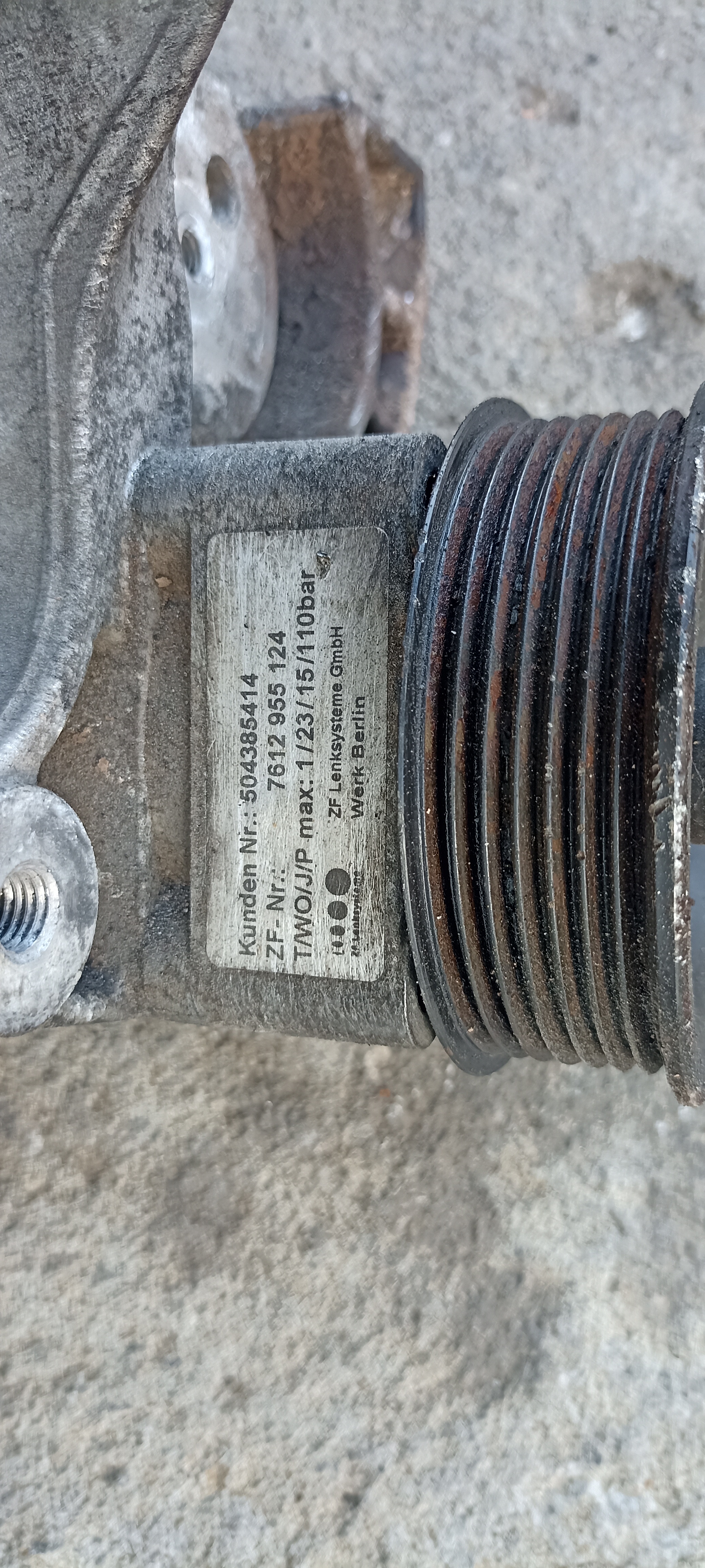 pompa servo servodirectie Fiat Ducato, 2.3JTD, EURO 5, 504385414