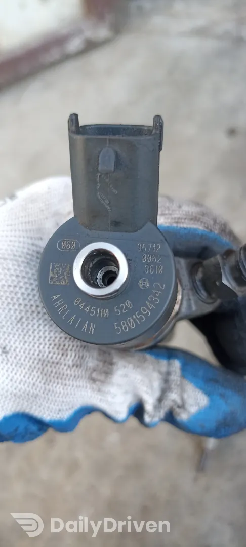 injector set injectoare Peugeot Boxer 2.3HDI, 0445110520, 5801594342