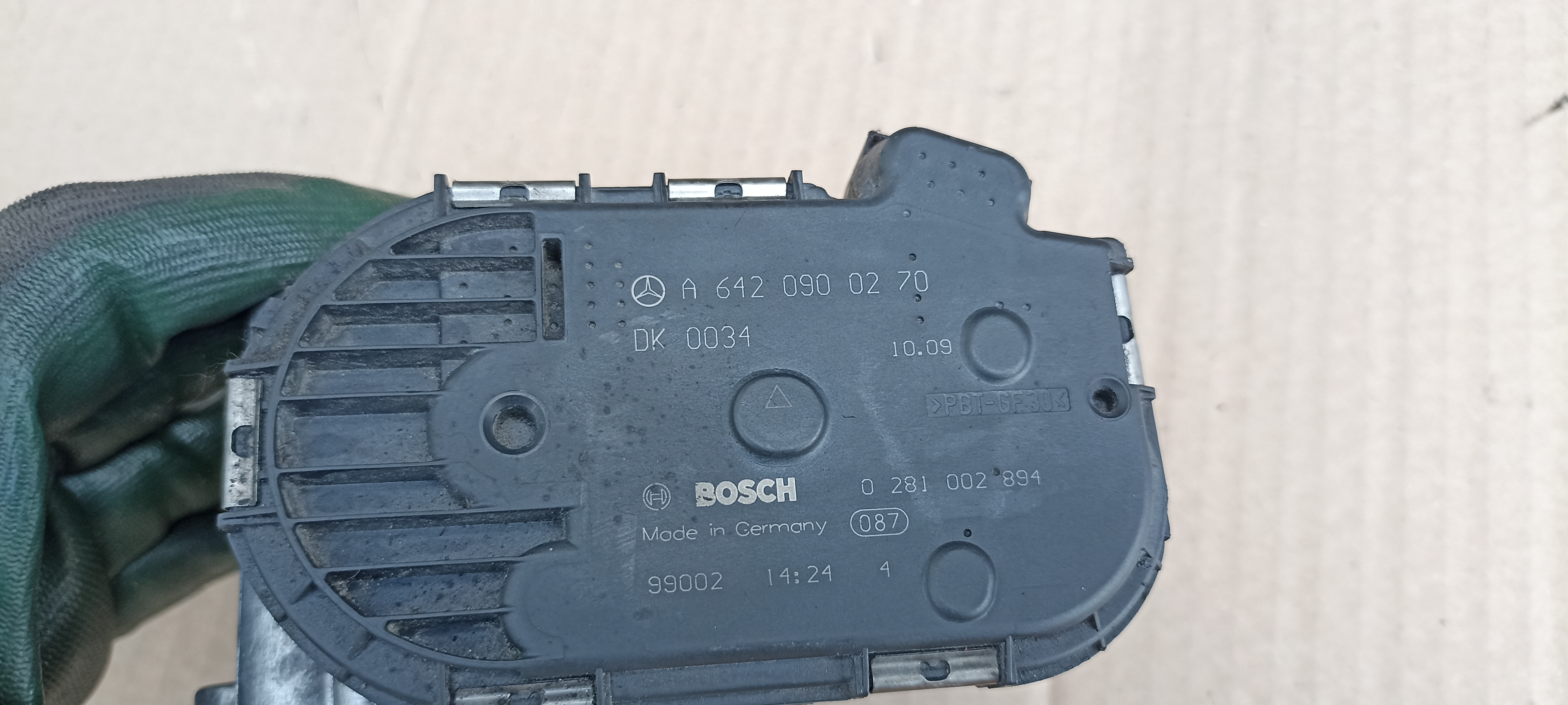 Clapeta acceleratie Jeep Commander, 3.0crd, A6420900270, 0281002894