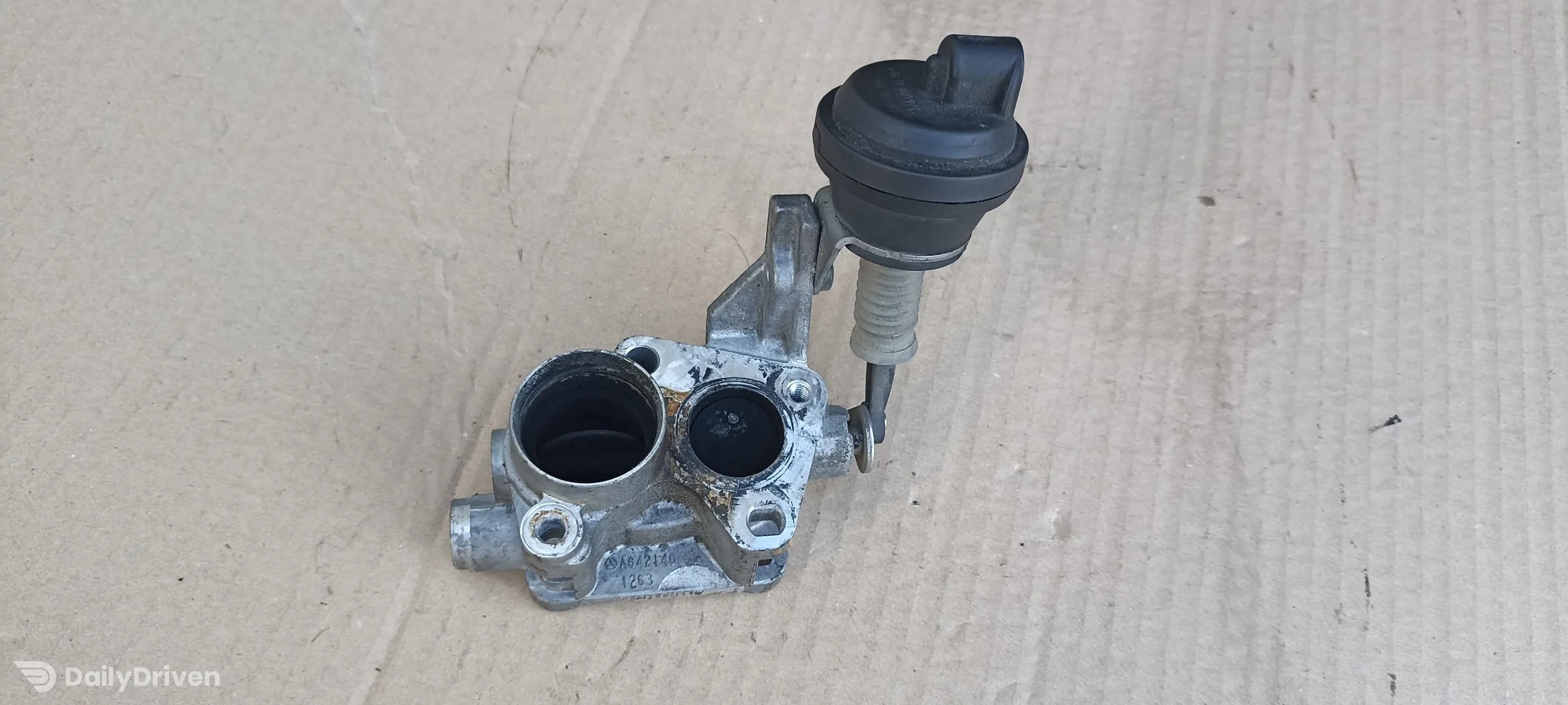 Clapeta racitor gaze Mercedes S-Class W221, 3.0cdi V6, A6421401263