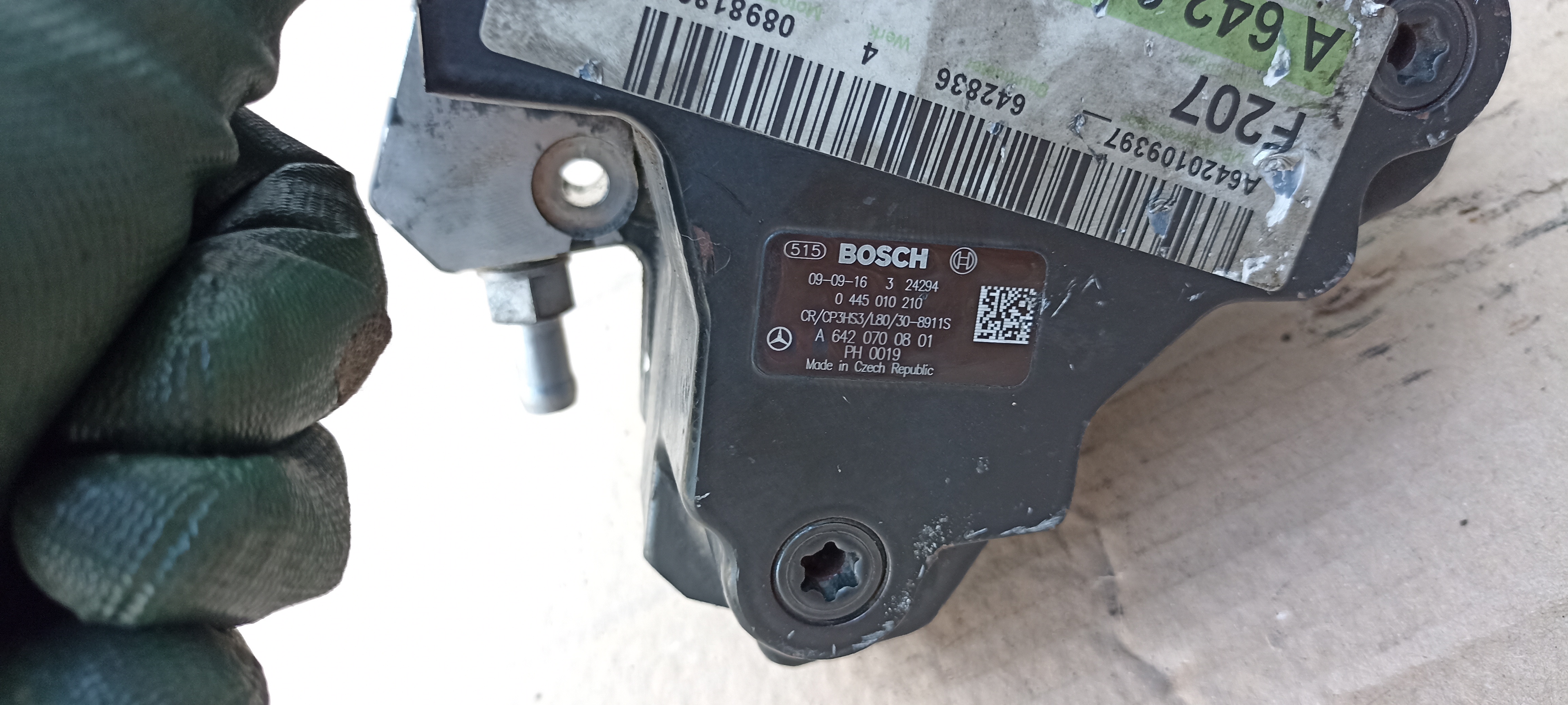 Pompa inalta presiune Mercedes GL-Class X166, A6420109397, A6420700801