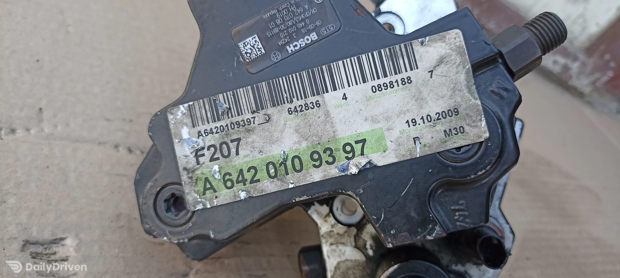 Pompa inalta presiune Mercedes GLK X204, A6420109397, A6420700801