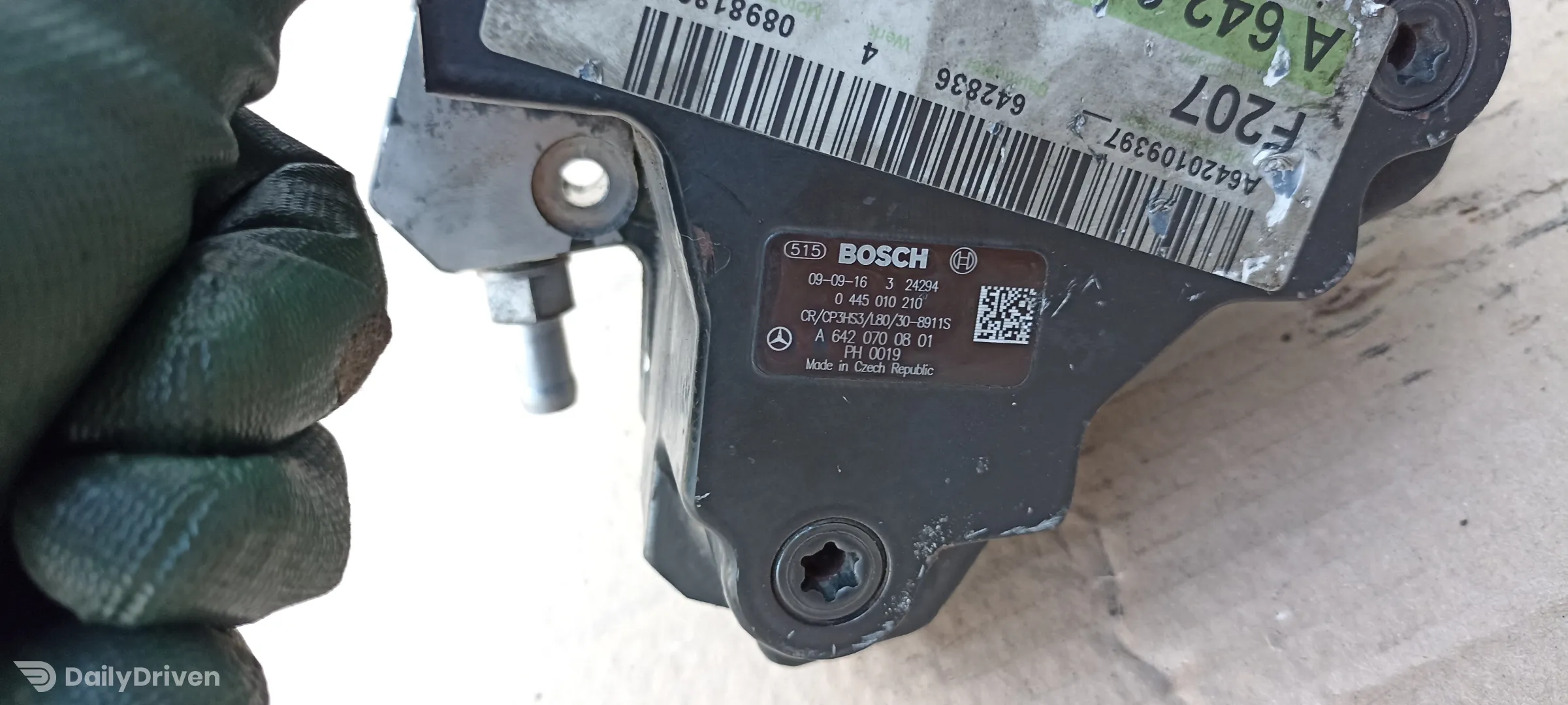 Pompa inalta presiune Mercedes Sprinter, 3.0cdi V6, A6420109397, A6420700801