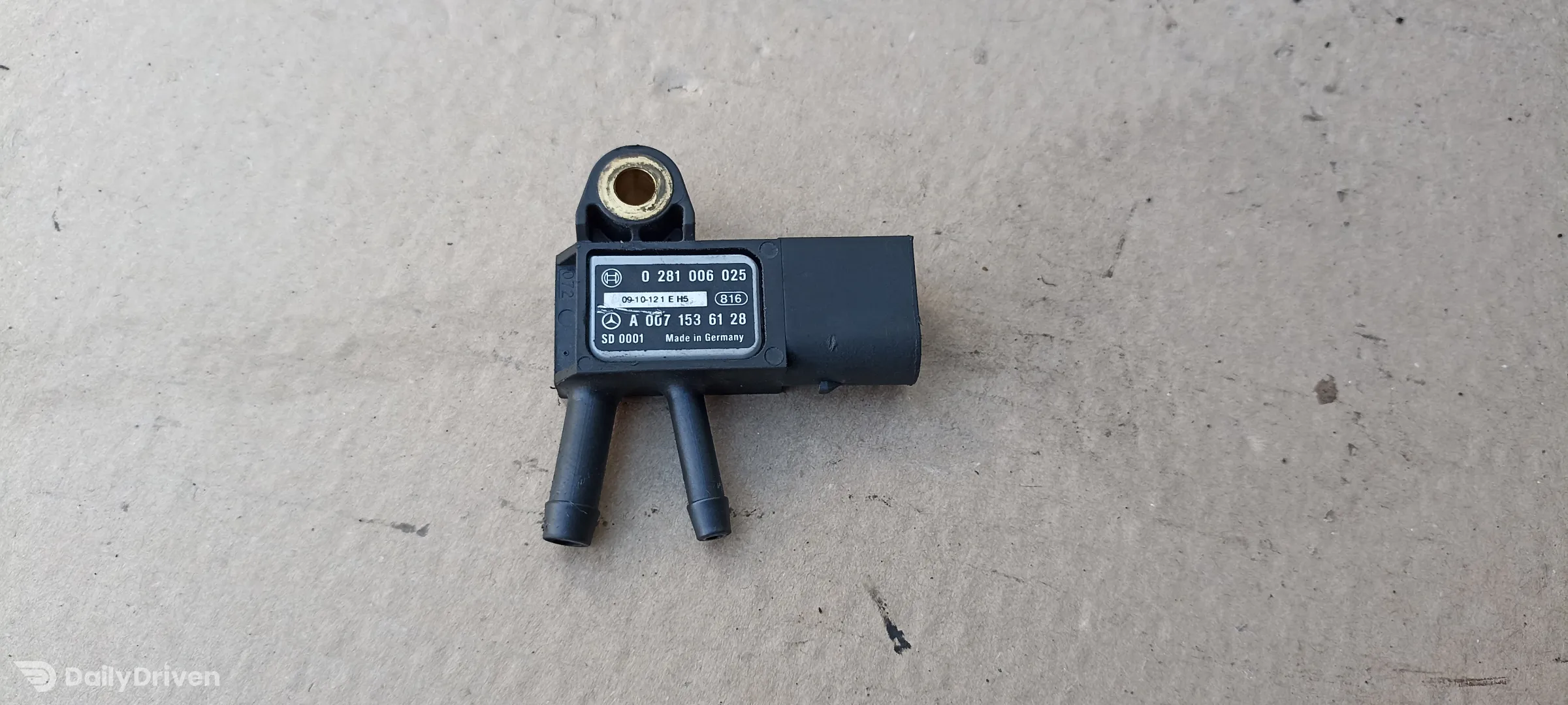 Senzor presiune gaze evacuare Mercedes W211, W212, 3.0cdi, A0071536128, 0281006025