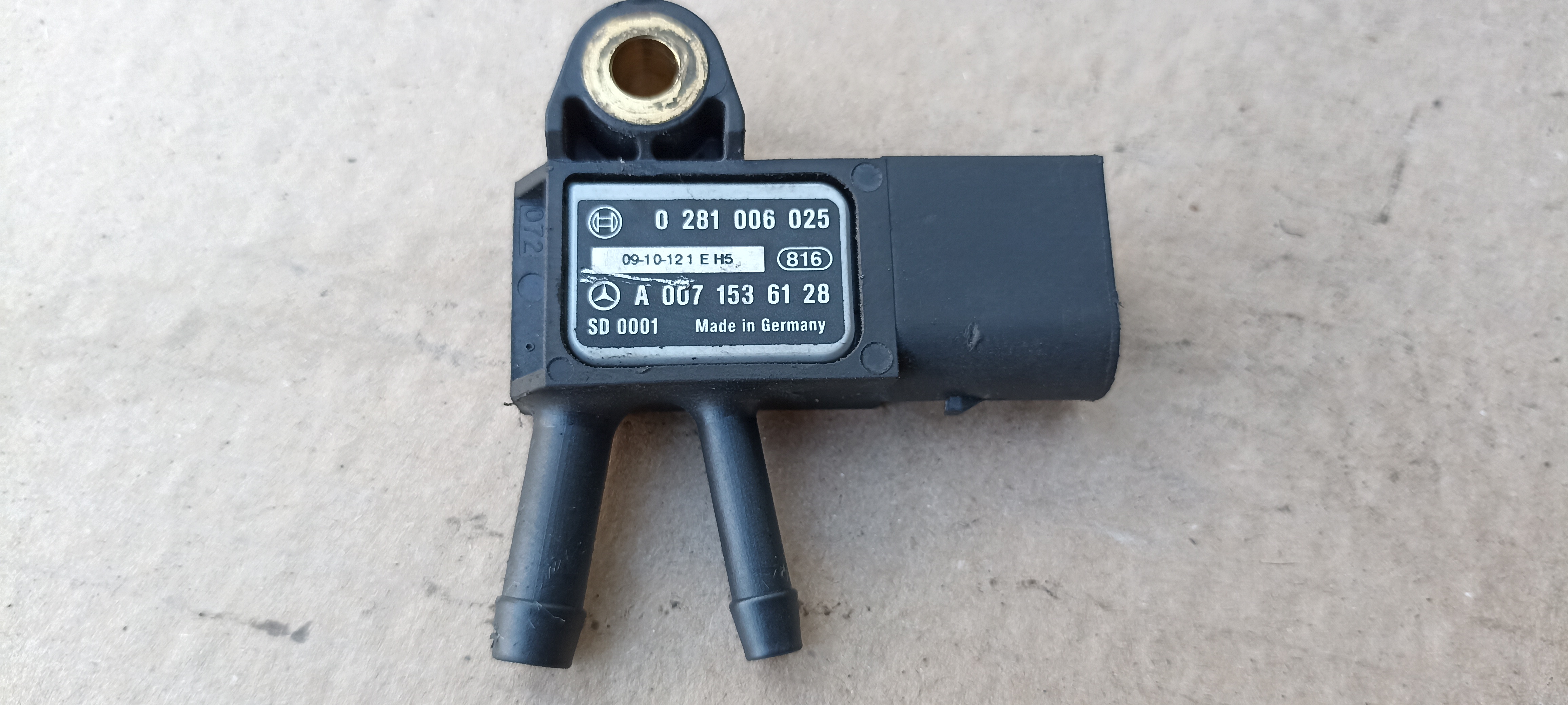 Senzor presiune gaze evacuare Chrysler 300C, 3.0crd, A0071536128, 0281006025