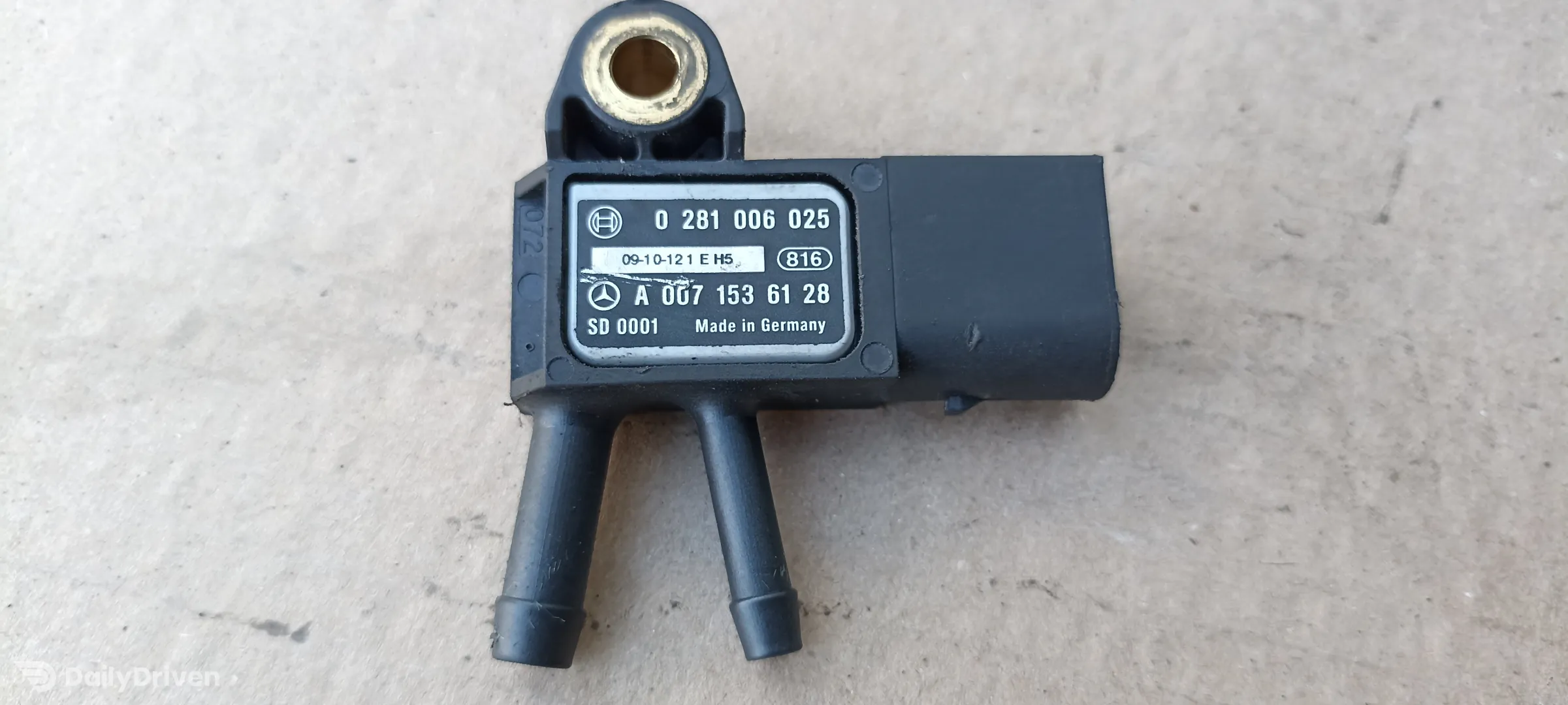 Senzor presiune gaze evacuare Chrysler 300C, 3.0crd, A0071536128, 0281006025
