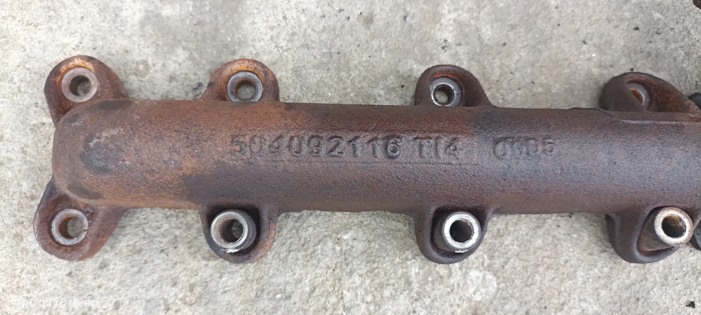 galerie evacuare fonta Iveco Daily, 2.3HPI, 2006-2014, 504092116