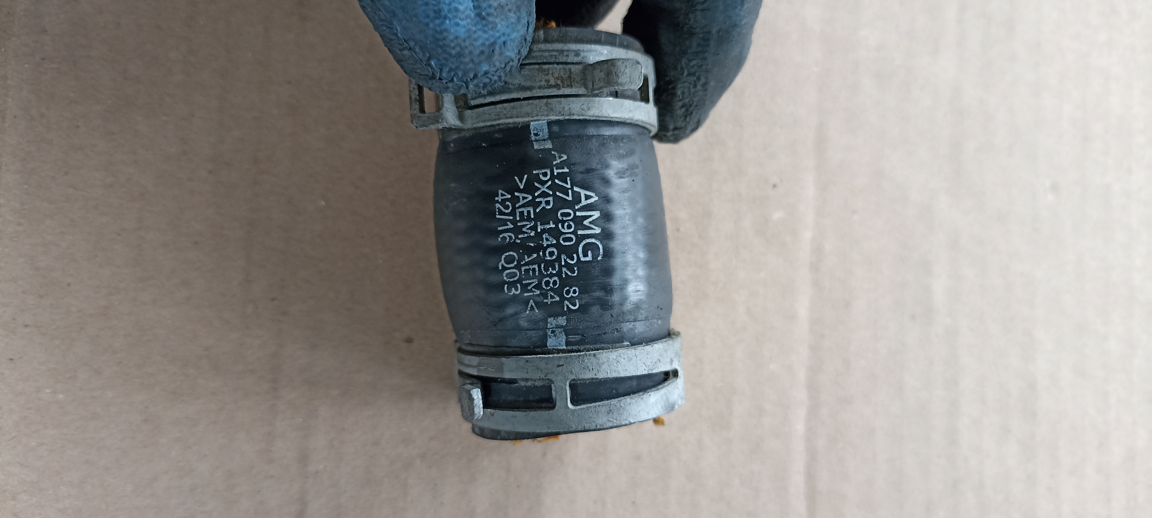 furtun apa intercoolere Mercedes GLE, W167, 4.0, V8, A1770902282