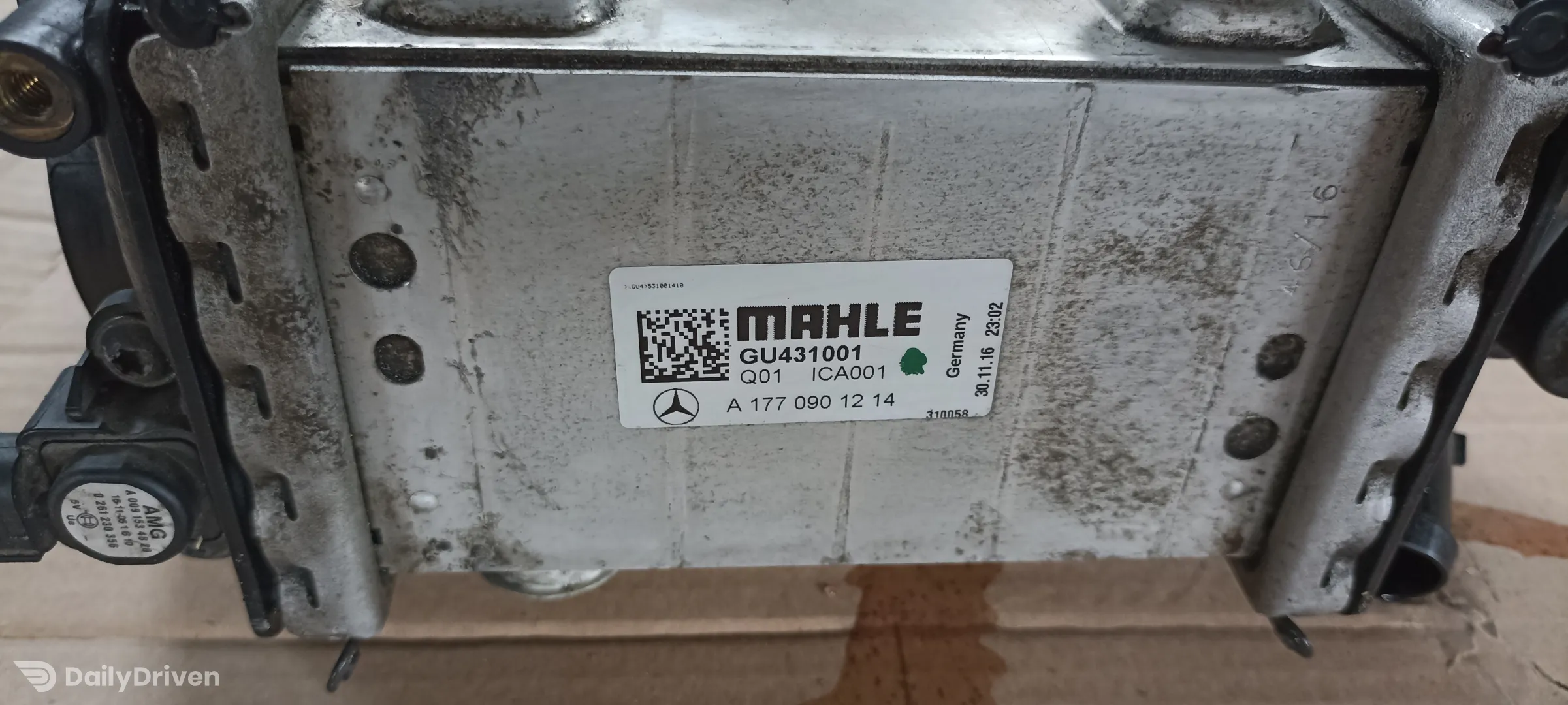 intercooler dreapta Mercedes C Class, W205, 4.0, V8, C63 AMG, A1770901214