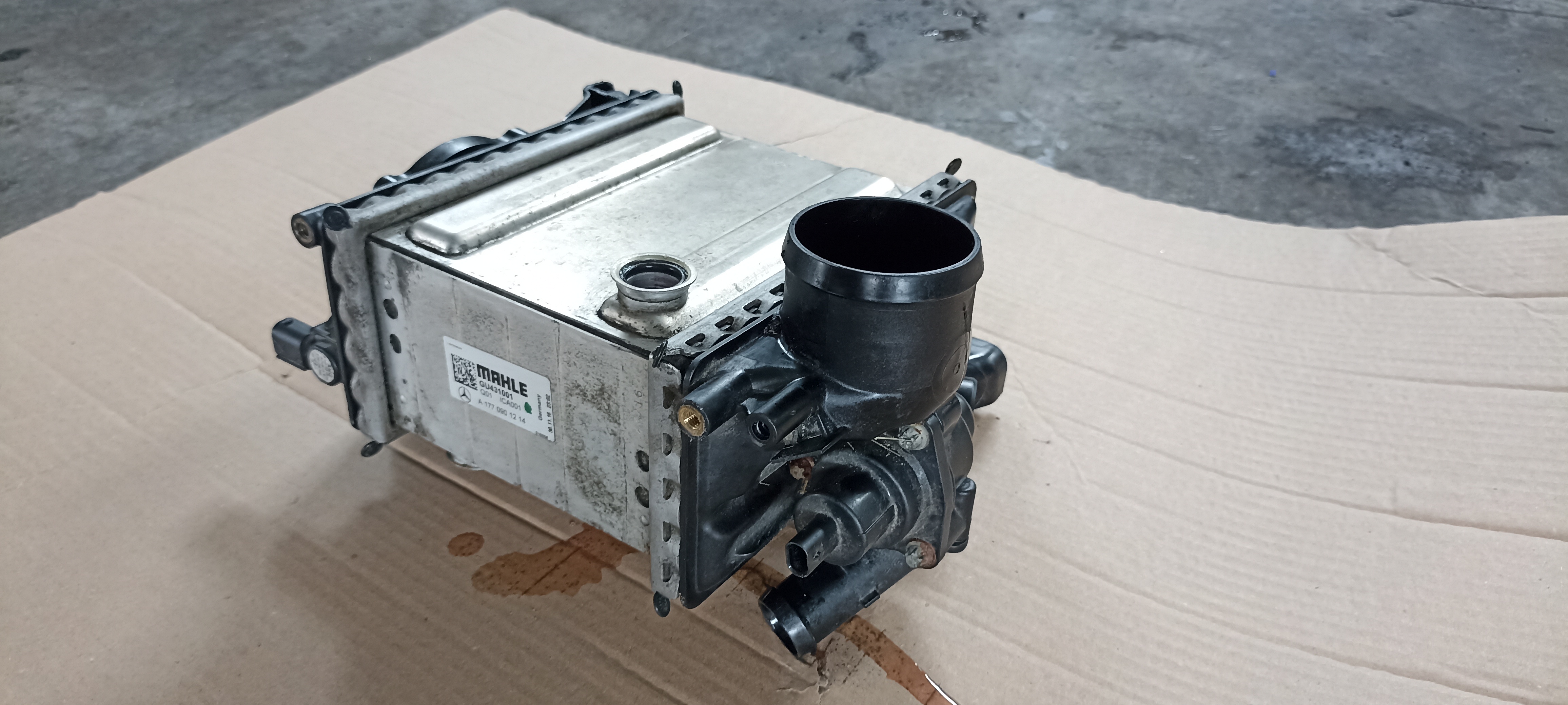 intercooler dreapta Mercedes E Class, W213, 4.0, V8, E63 AMG, A1770901214