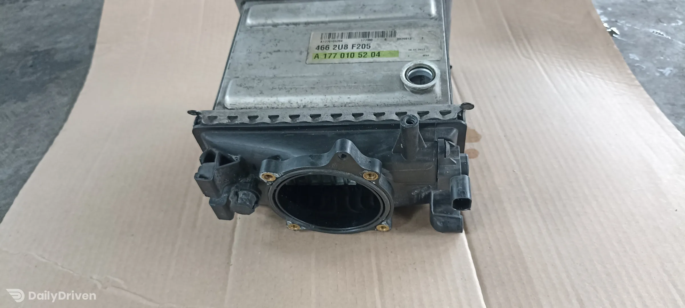 intercooler stanga Mercedes C Class, W205, C63 AMG, 4.0, V8, A1770901114