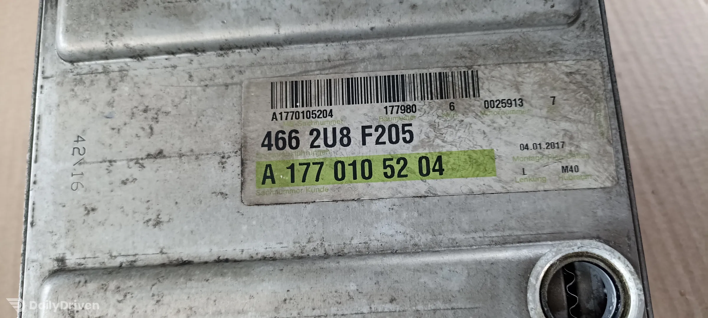 intercooler stanga Mercedes GLE, W167, 4.0, V8, A1770901114