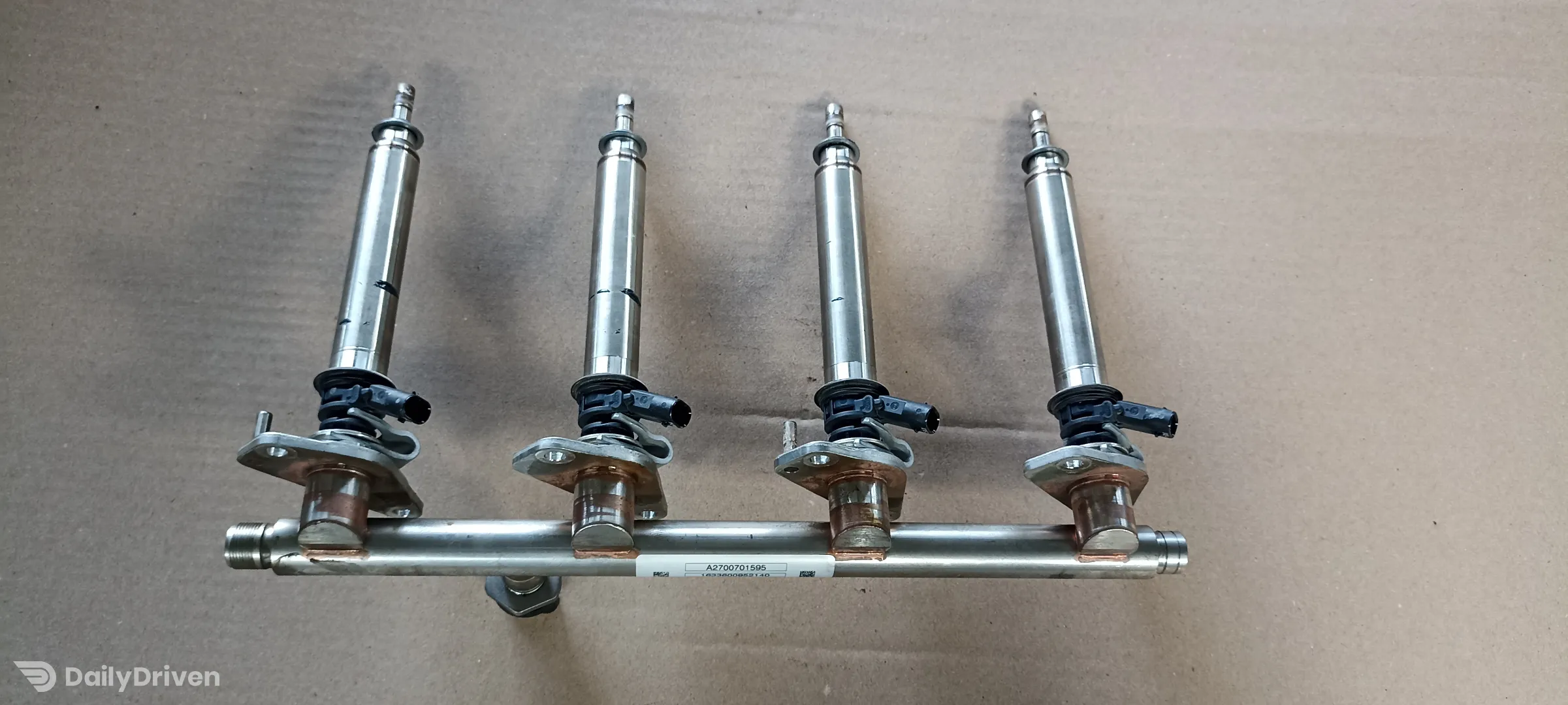 Rampa injectoare Mercedes S-Class W222, 4.0 benzina V8, A2700701595