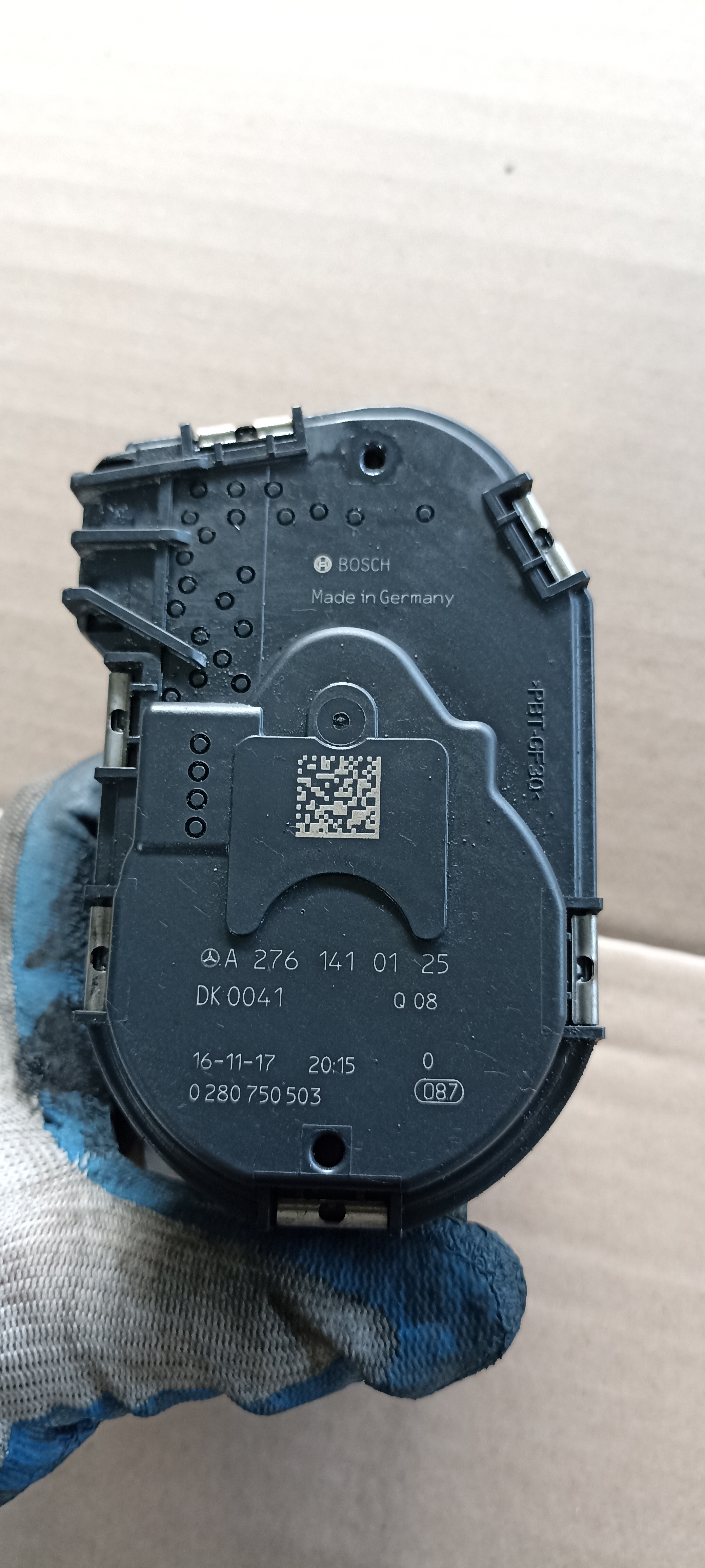 clapeta acceleratie Mercedes GLS, X177, 4.0 benzina, V8, A2761410125