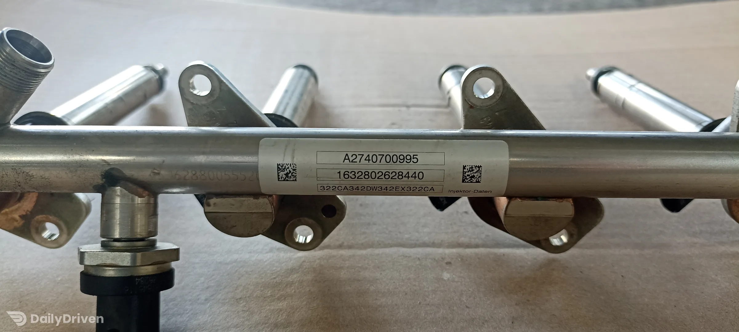 Rampa injectoare Mercedes C-Class W205, 4.0 benzina V8, A2740700995