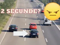 Regula celor 2 secunde - cum să menții distanța corectă de siguranță în trafic