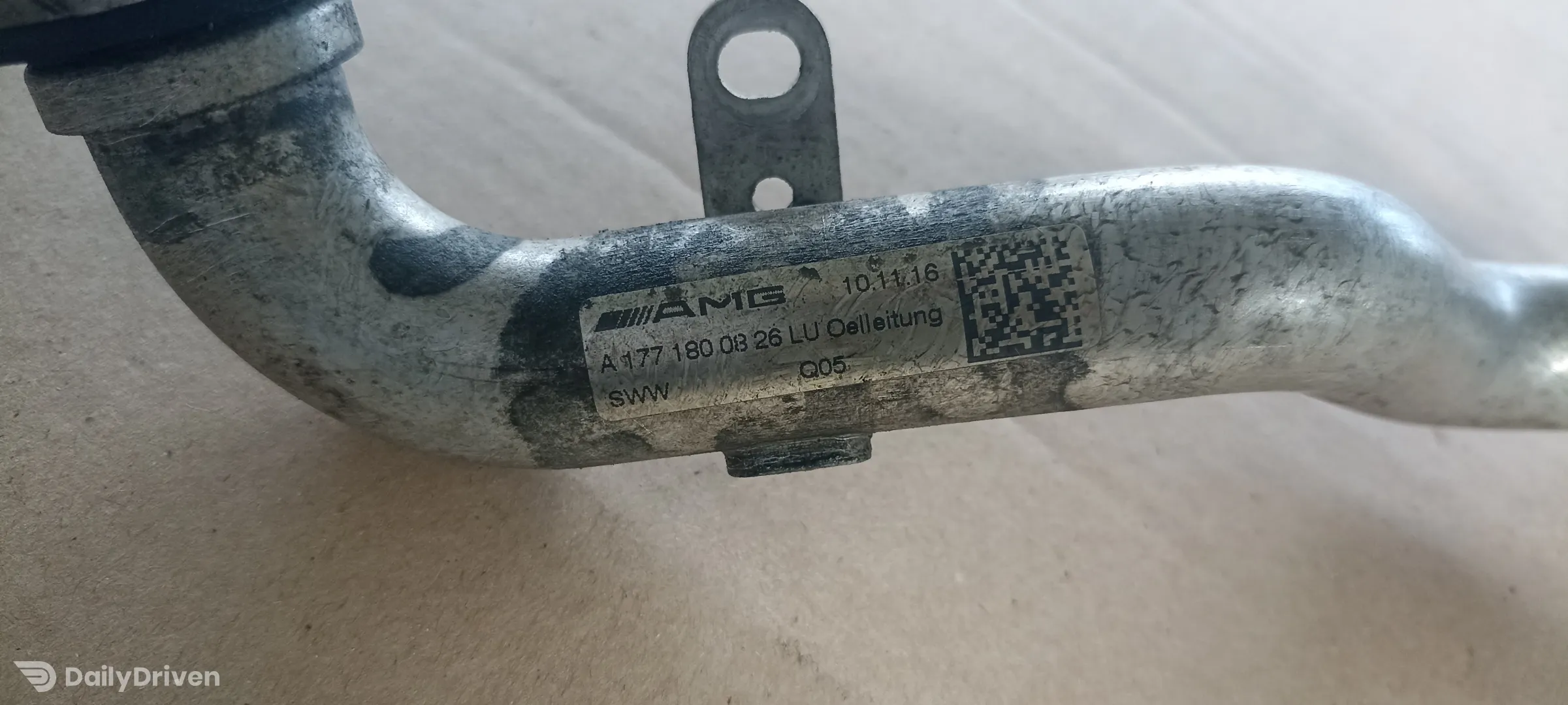 Conducta ulei turbo Mercedes C-Class W205, 4.0 V8, A1771800826