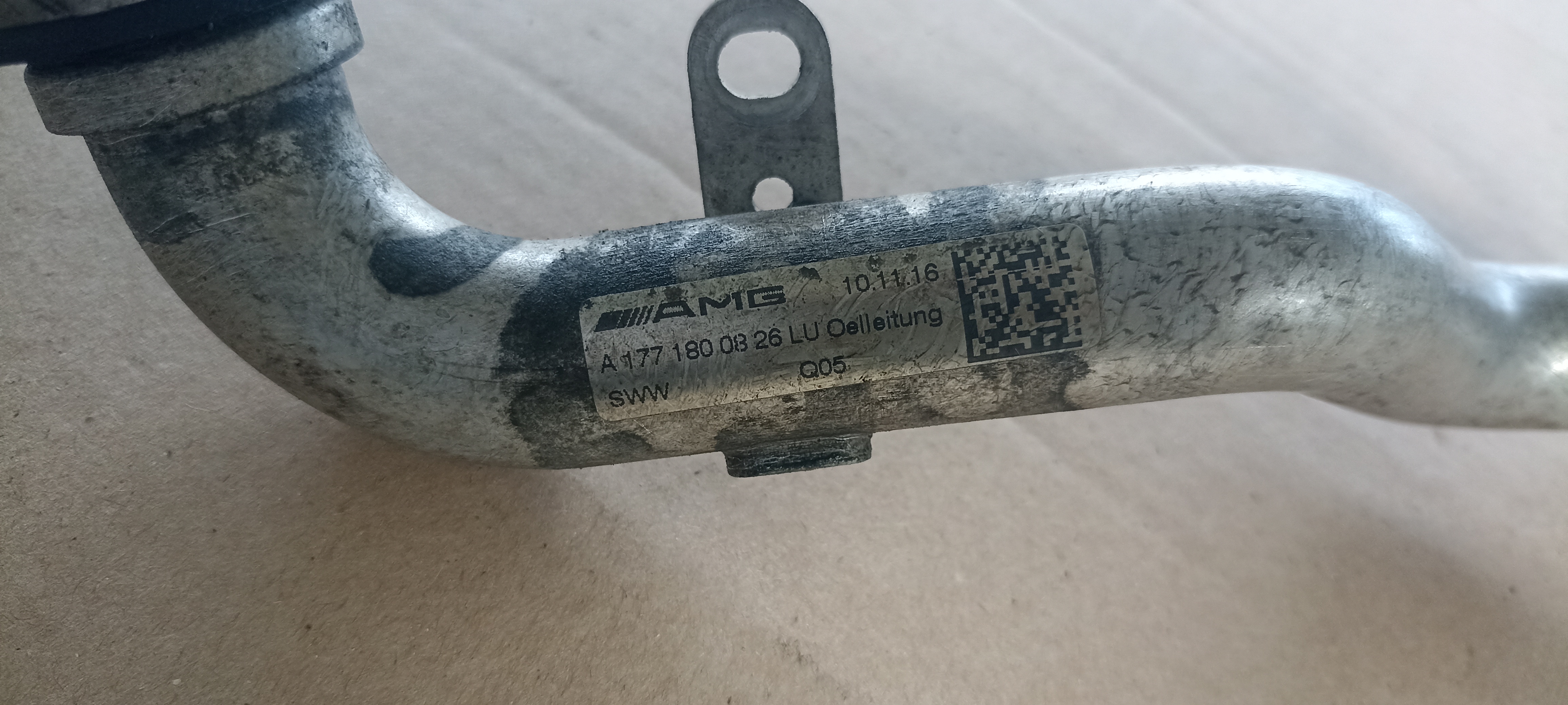 Conducta ulei turbo Mercedes S-Class W222, W223, 4.0 V8, A1771800826